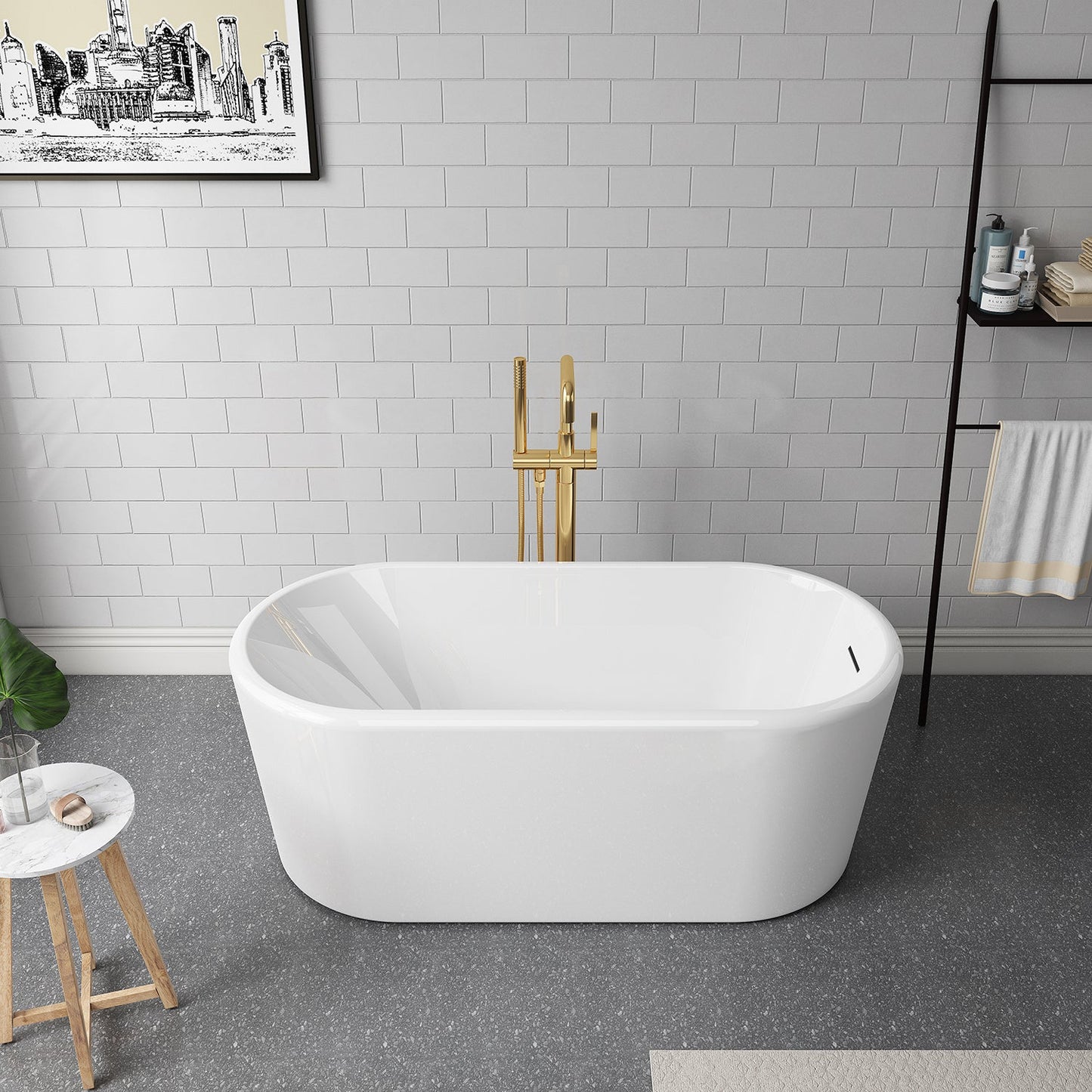 Caserta Soaking Bathtub