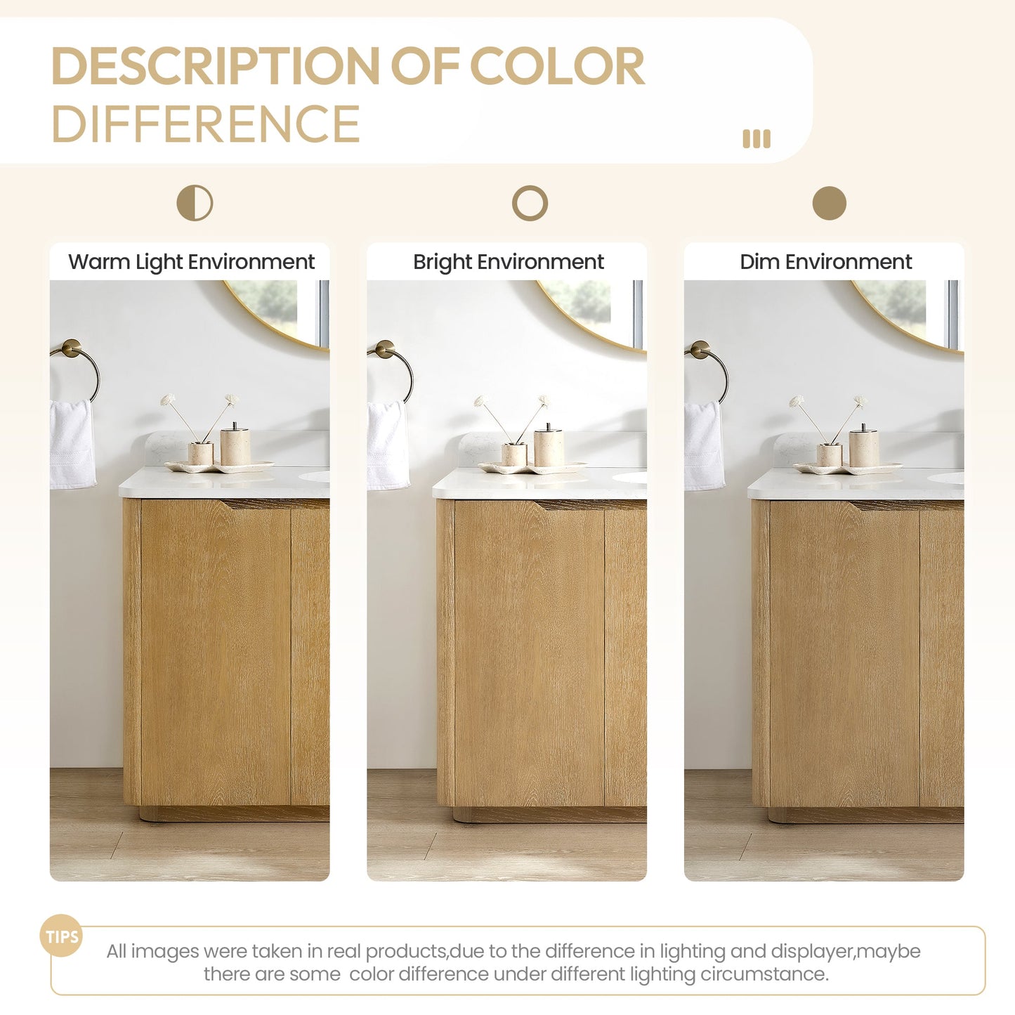 Abuja 60" Free-standing Single Bath Vanity in Washed Ash Grey with White Grain Stone Top