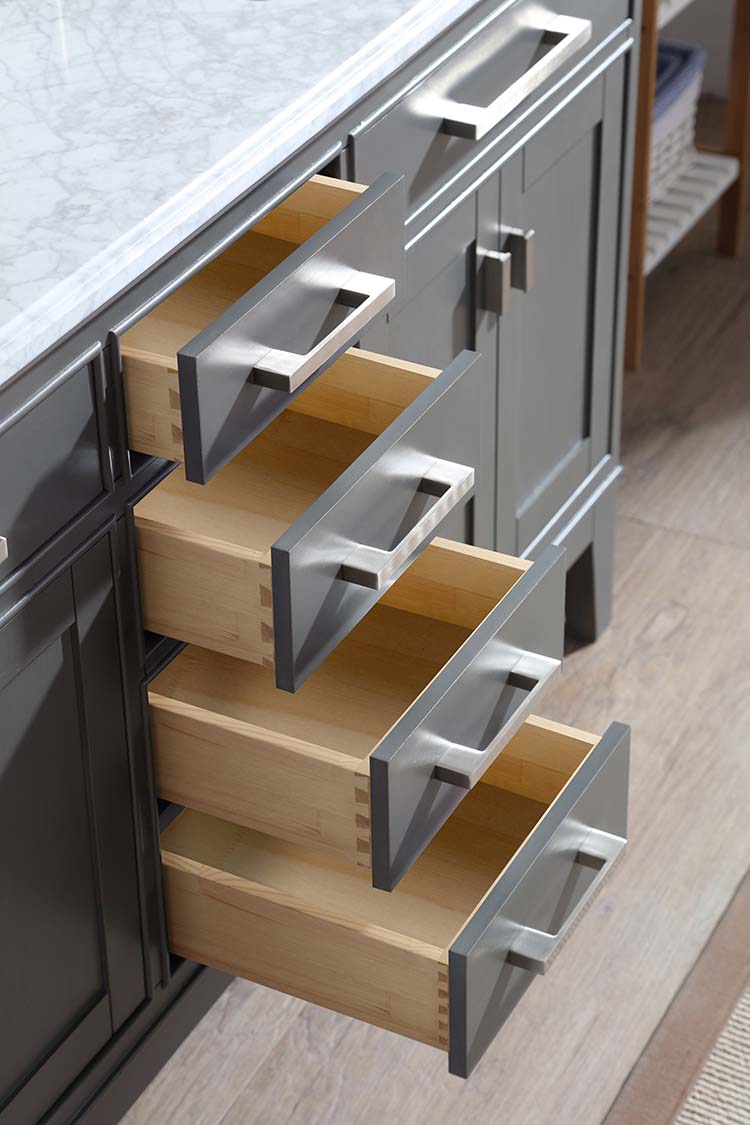 Danny 60" Bathroom Vanity Maple Grey