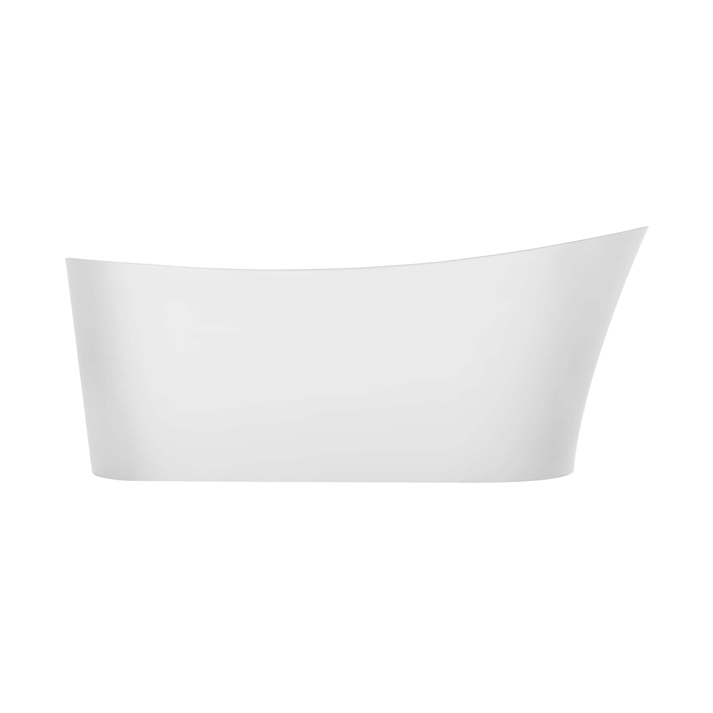 67" Freestanding Soaking Tub with Left Drain