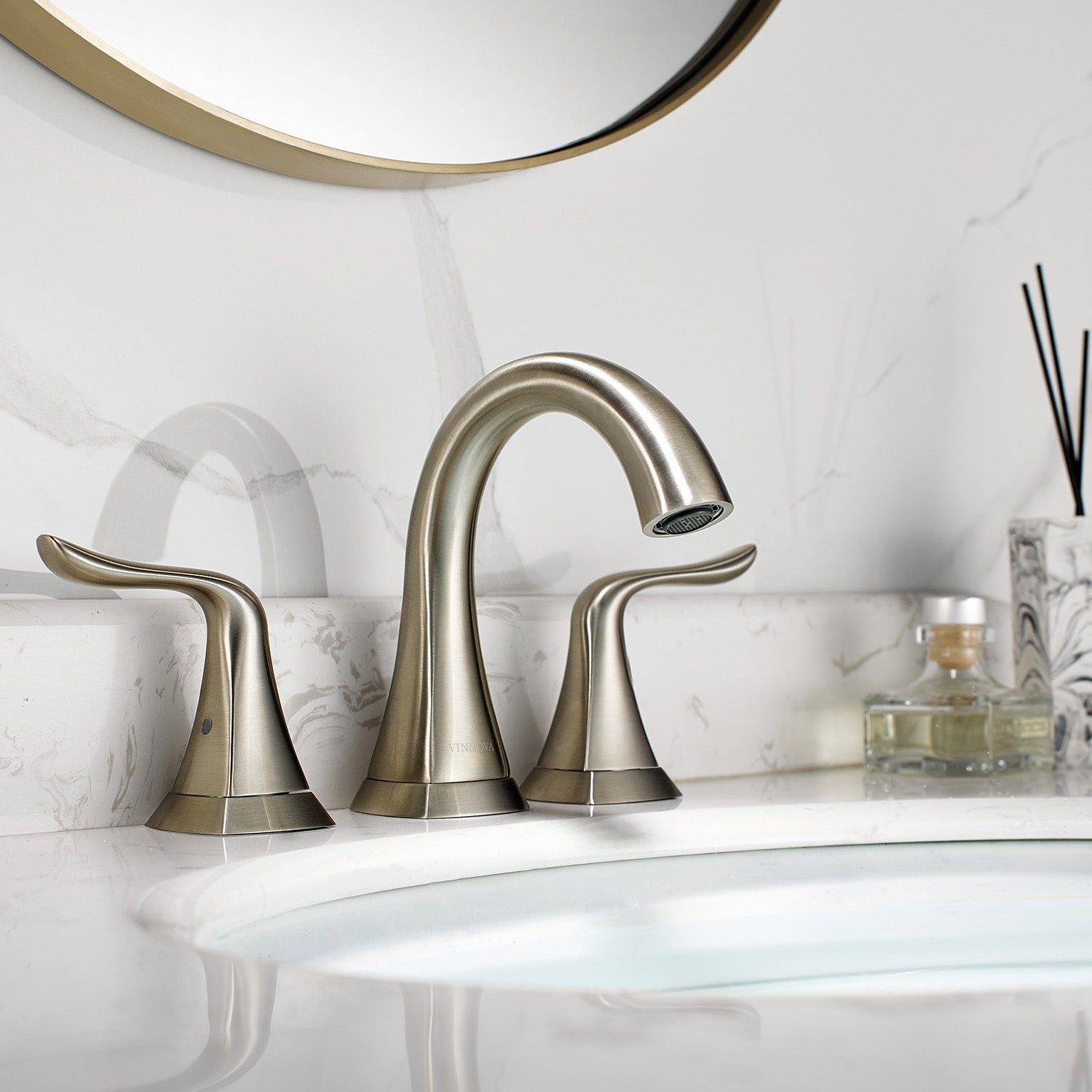 Beverly Two-Handle 8-Inch Widespread Bathroom Faucet