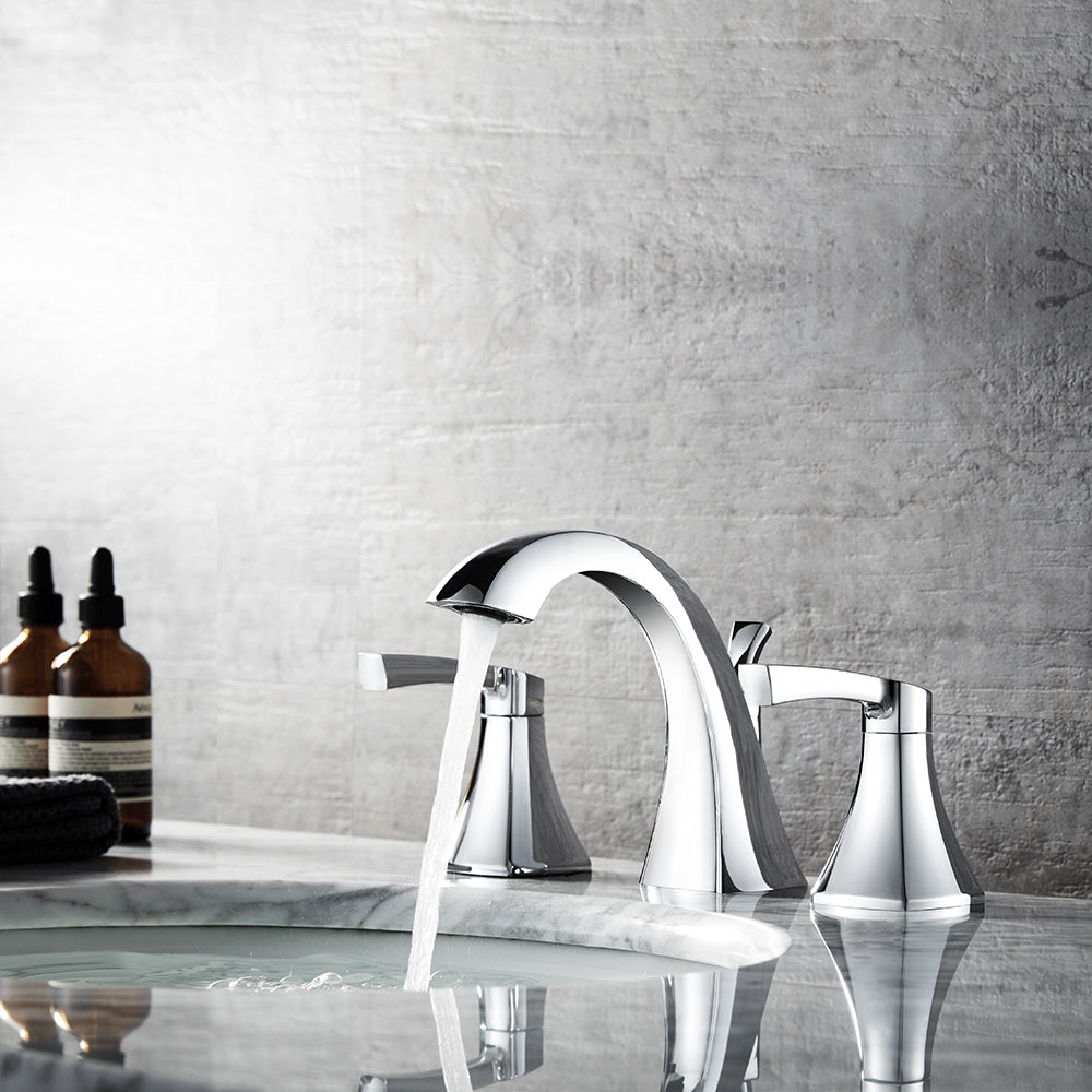 Abbie Two-Handle 8" Widespread Bathroom Faucet