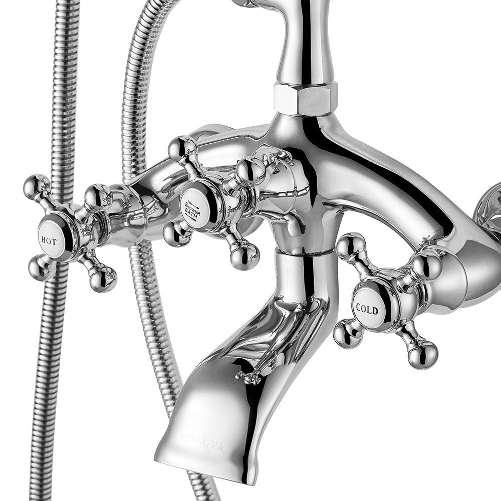 Juniper Adjustable-Center Wall-Mount Tub Faucet