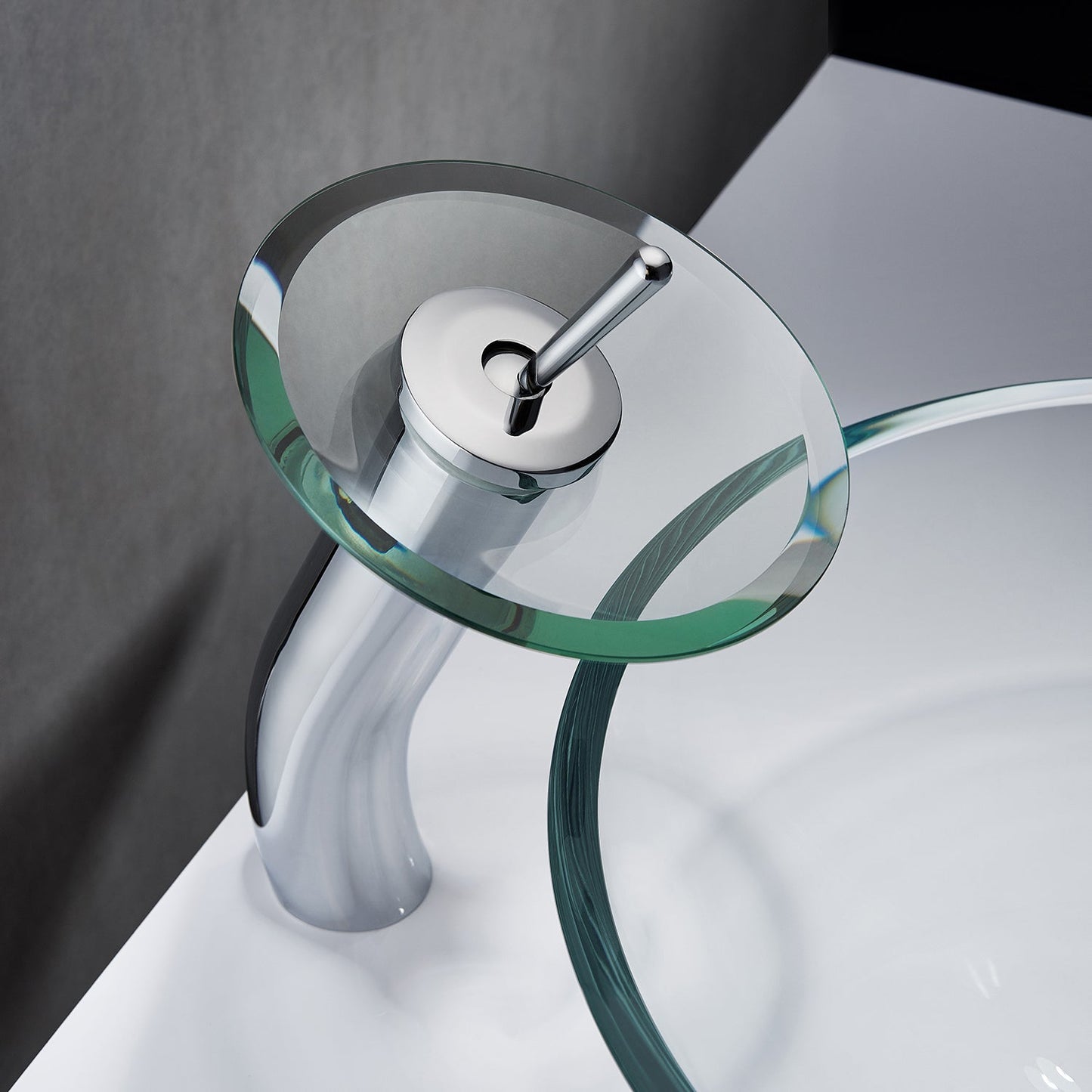 Torino Falls Single Hole Bathroom Faucet