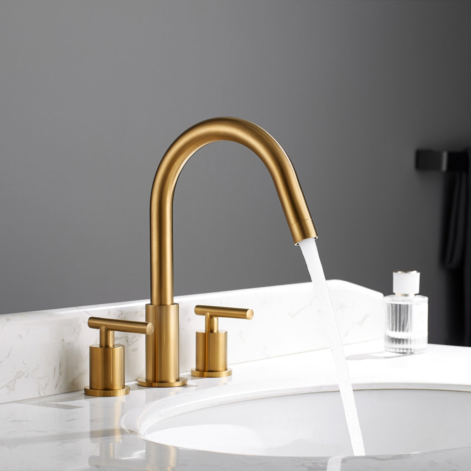 Lodosa Widespread Bathroom Basin Sink Faucet