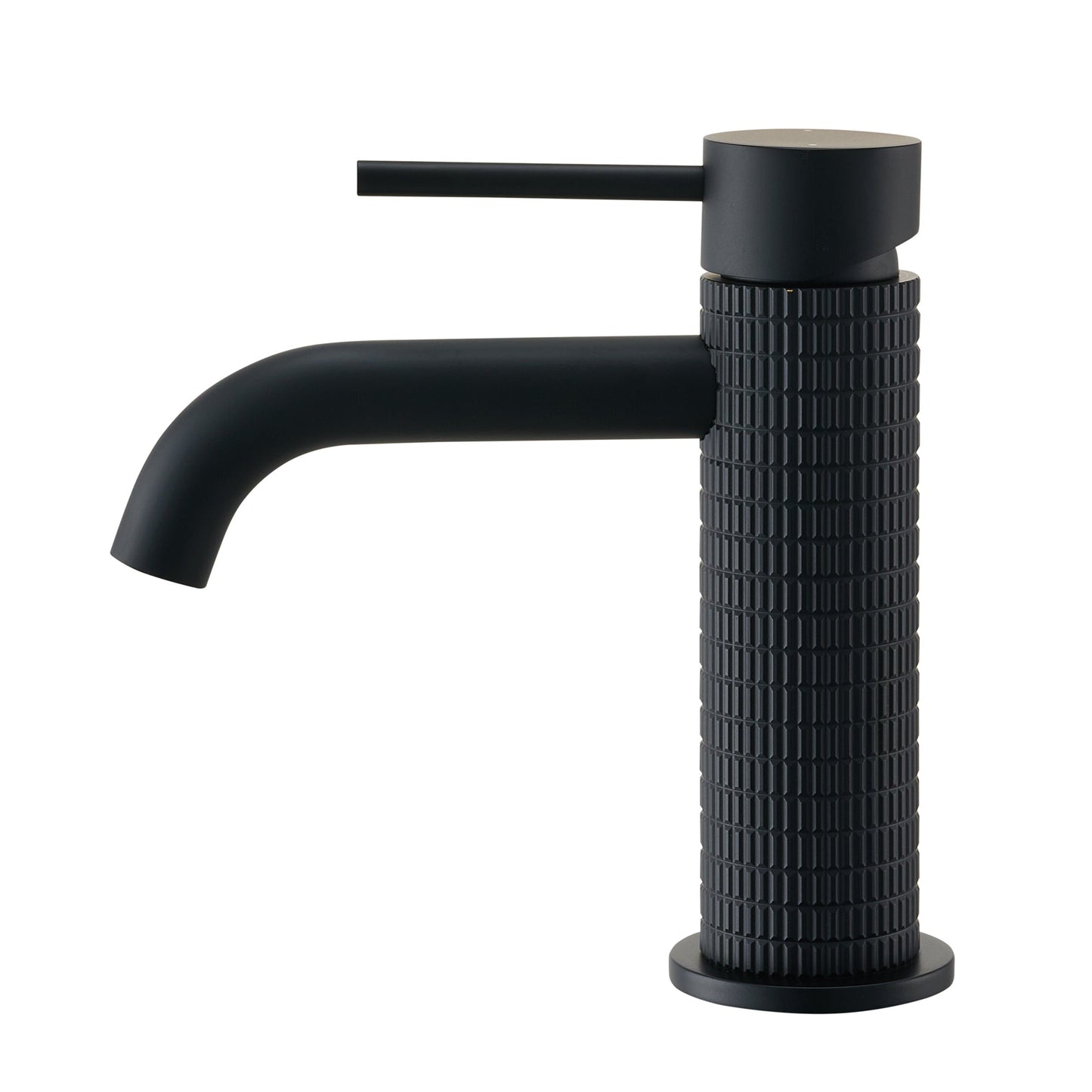 Mendavia Single-Handle Basin Bathroom Faucet in Matte Black