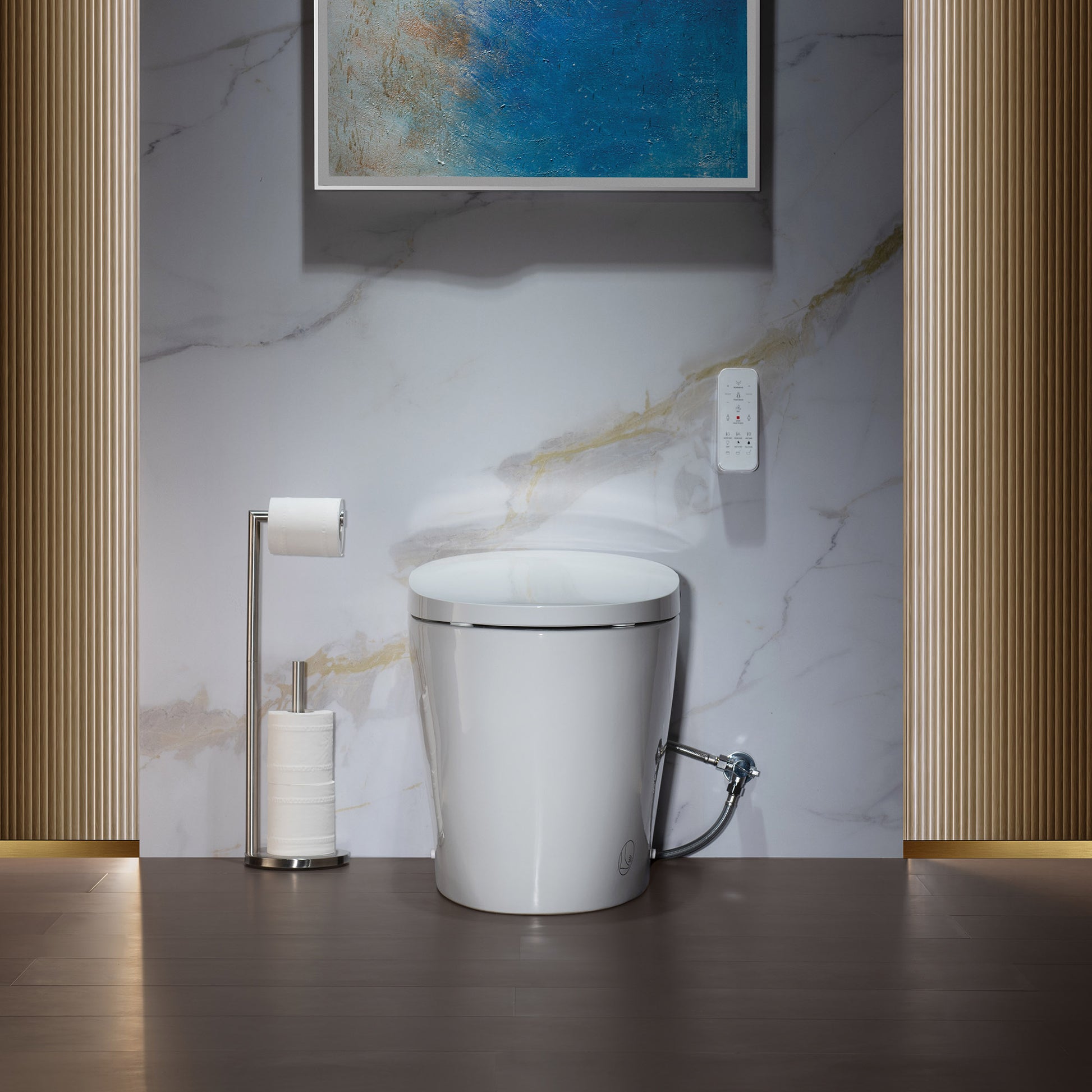 WOODBRIDGE EBT700 ONE PIECE ELONGATED SMART TOILET BIDET