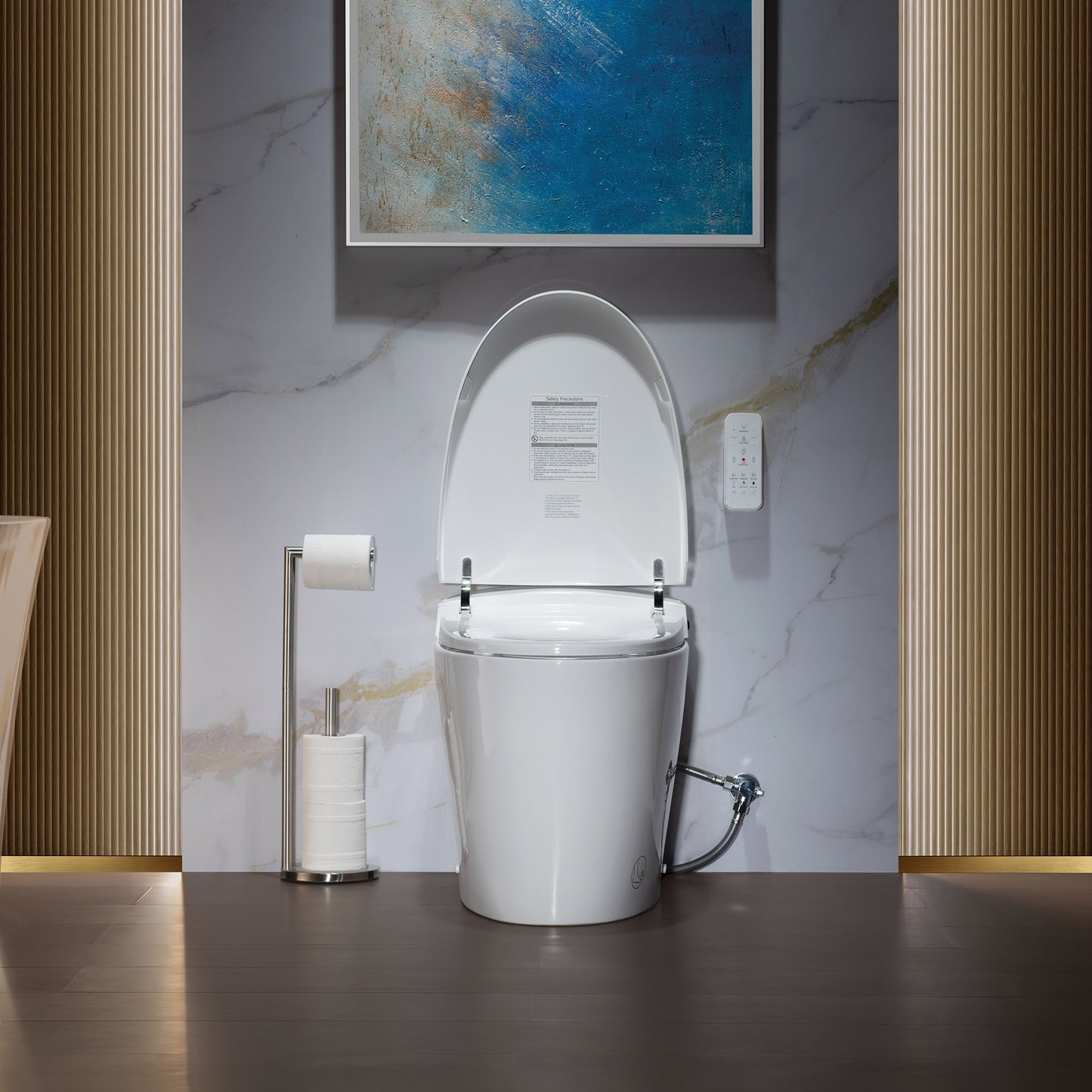 WOODBRIDGE EBT700 ONE PIECE ELONGATED SMART TOILET BIDET