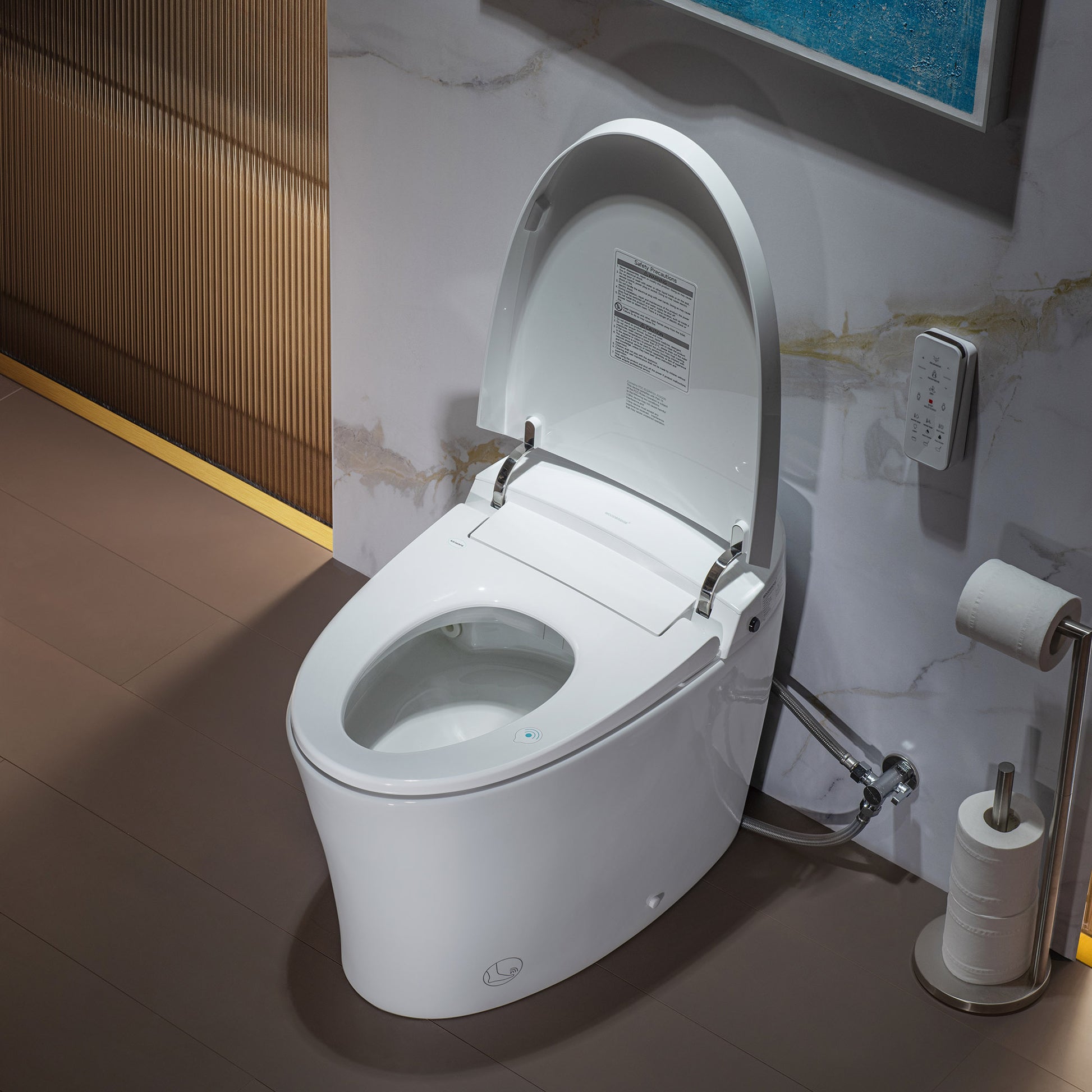 WOODBRIDGE EBT700 ONE PIECE ELONGATED SMART TOILET BIDET