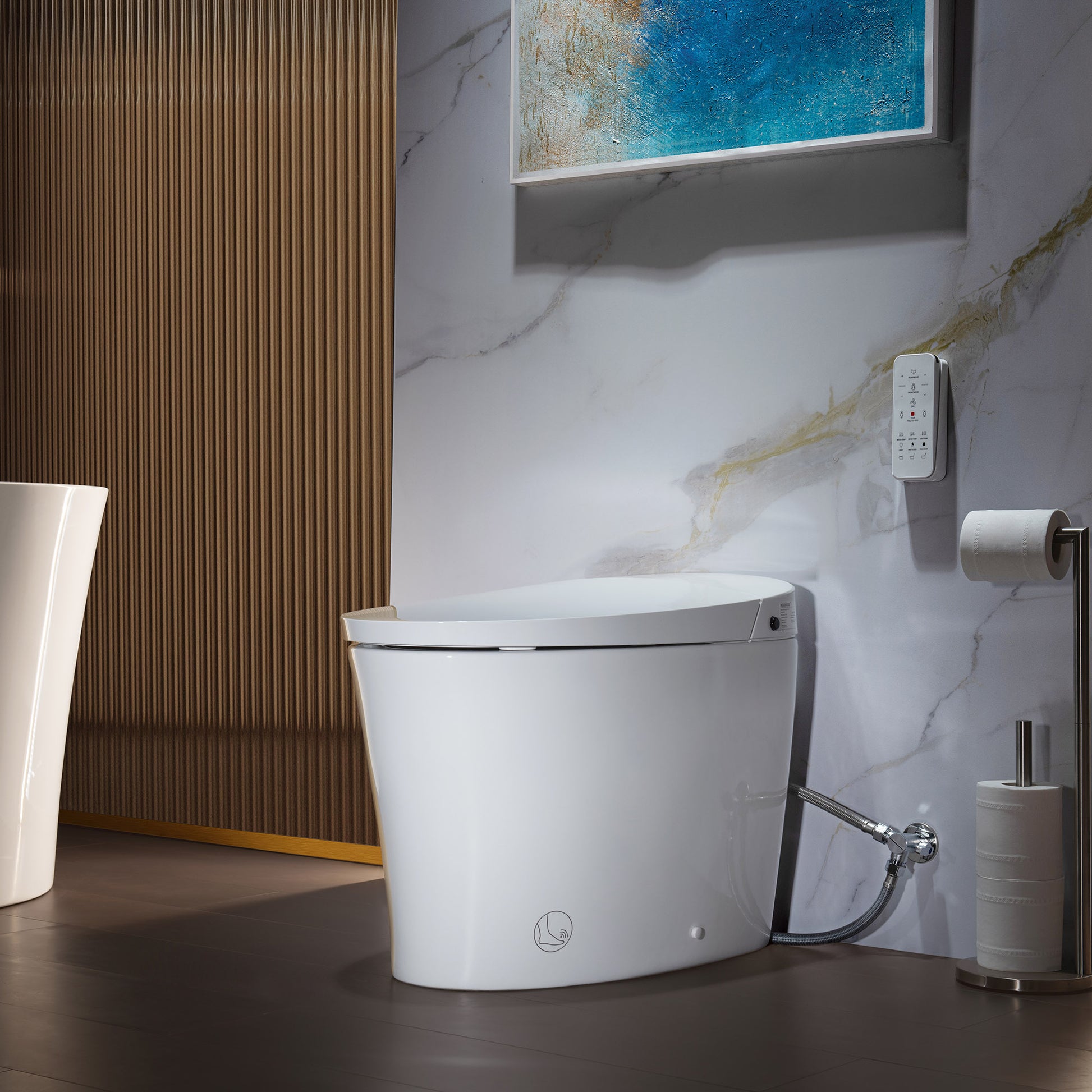 WOODBRIDGE EBT700 ONE PIECE ELONGATED SMART TOILET BIDET