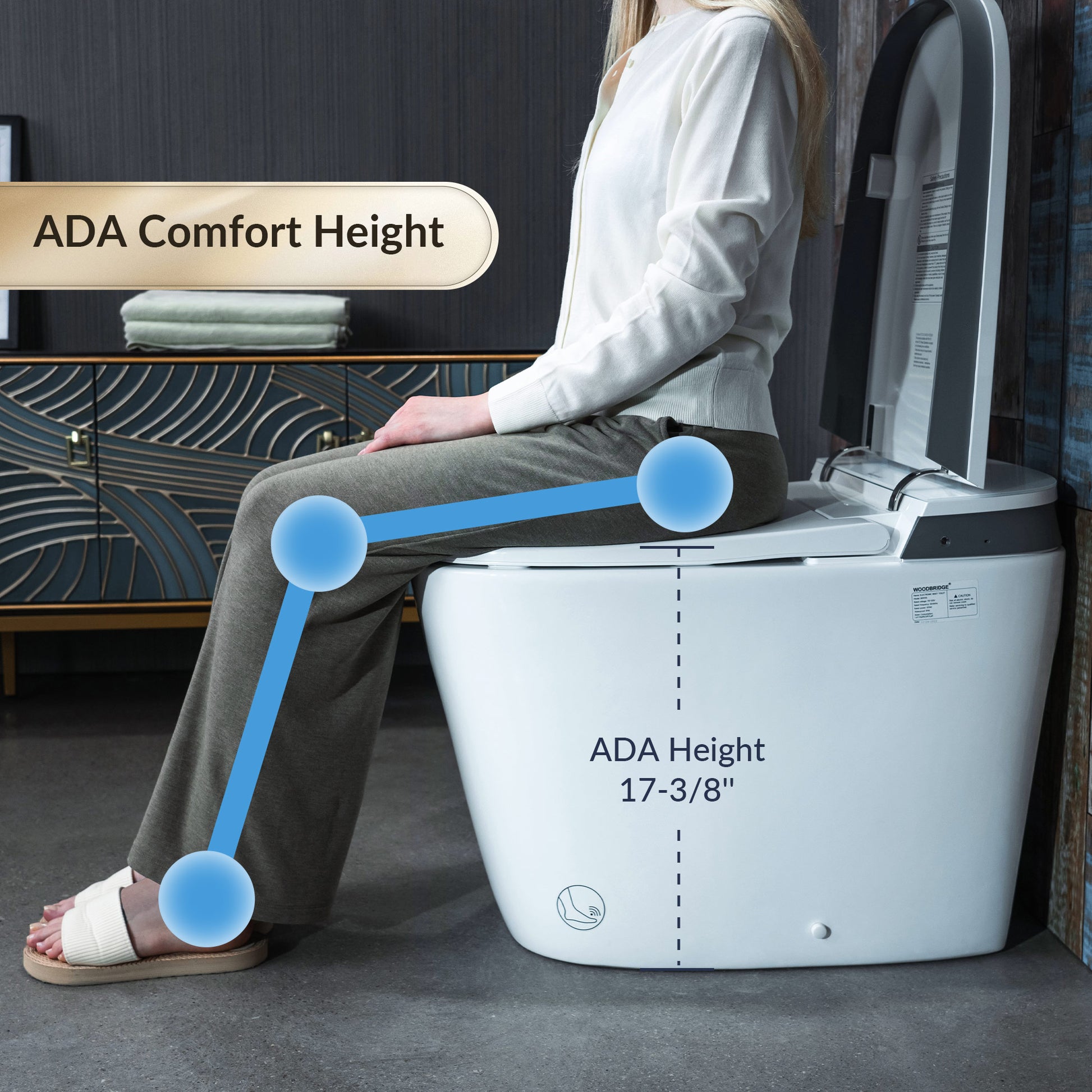 WOODBRIDGE B0931S SMART BIDET TOILET