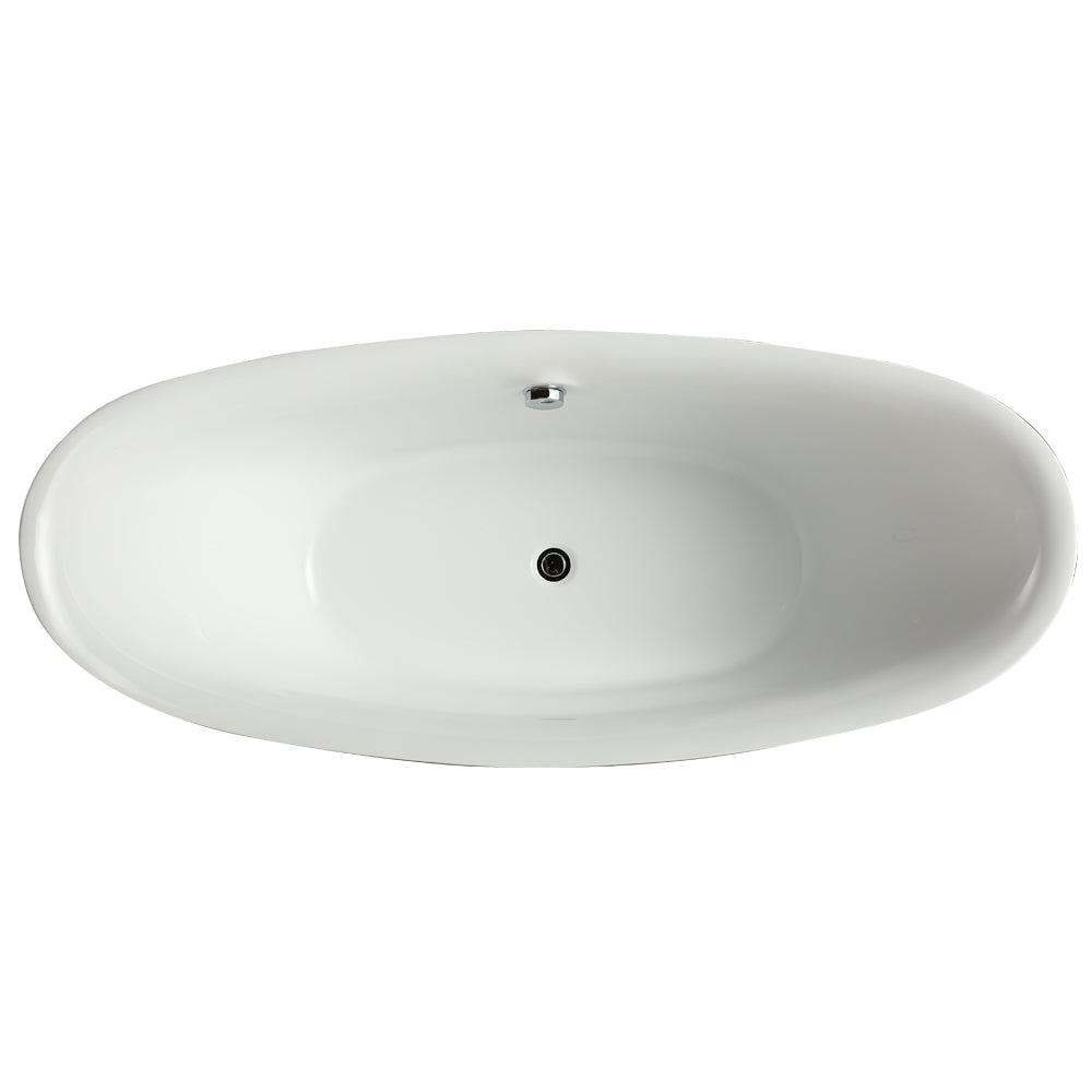 Divinity 68" x 31.5" Soaking Bathtub