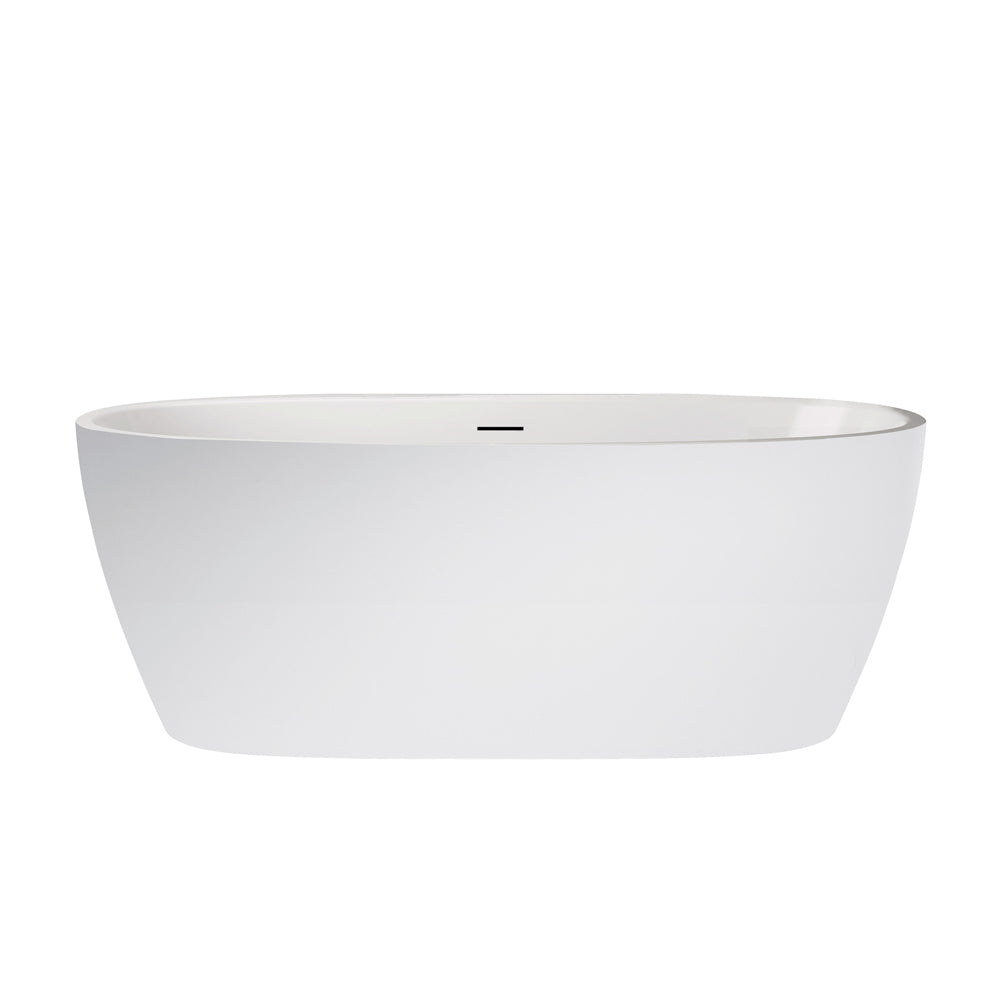 Everly 59" x 31.5" Soaking Bathtub
