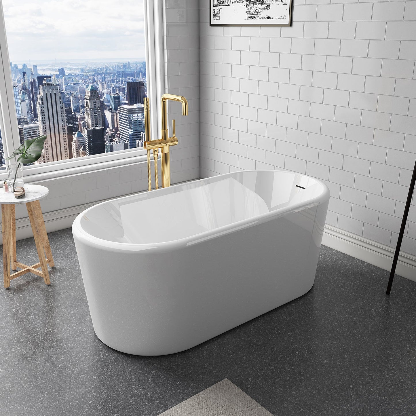 Caserta Soaking Bathtub