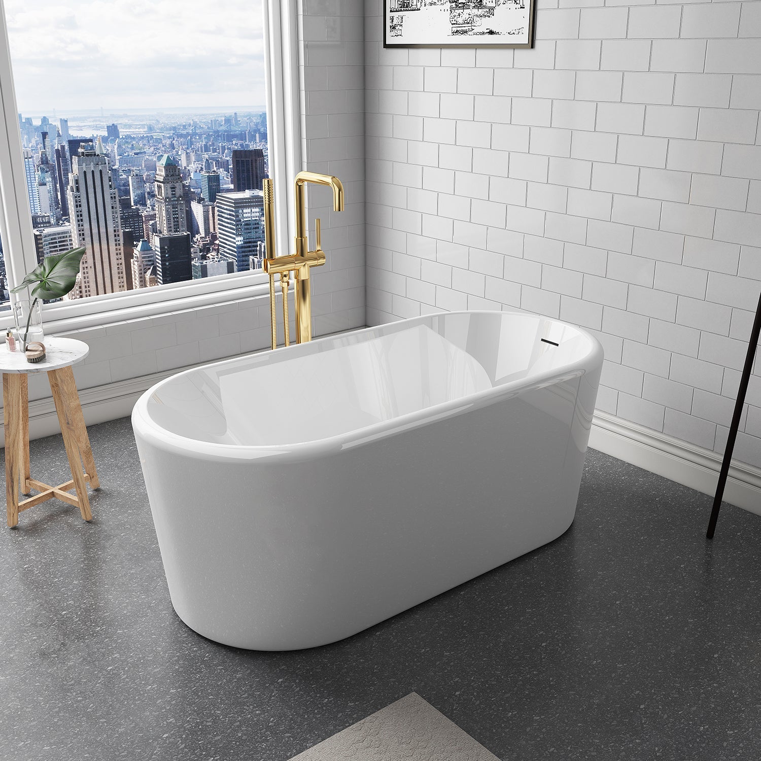 Caserta Soaking Bathtub