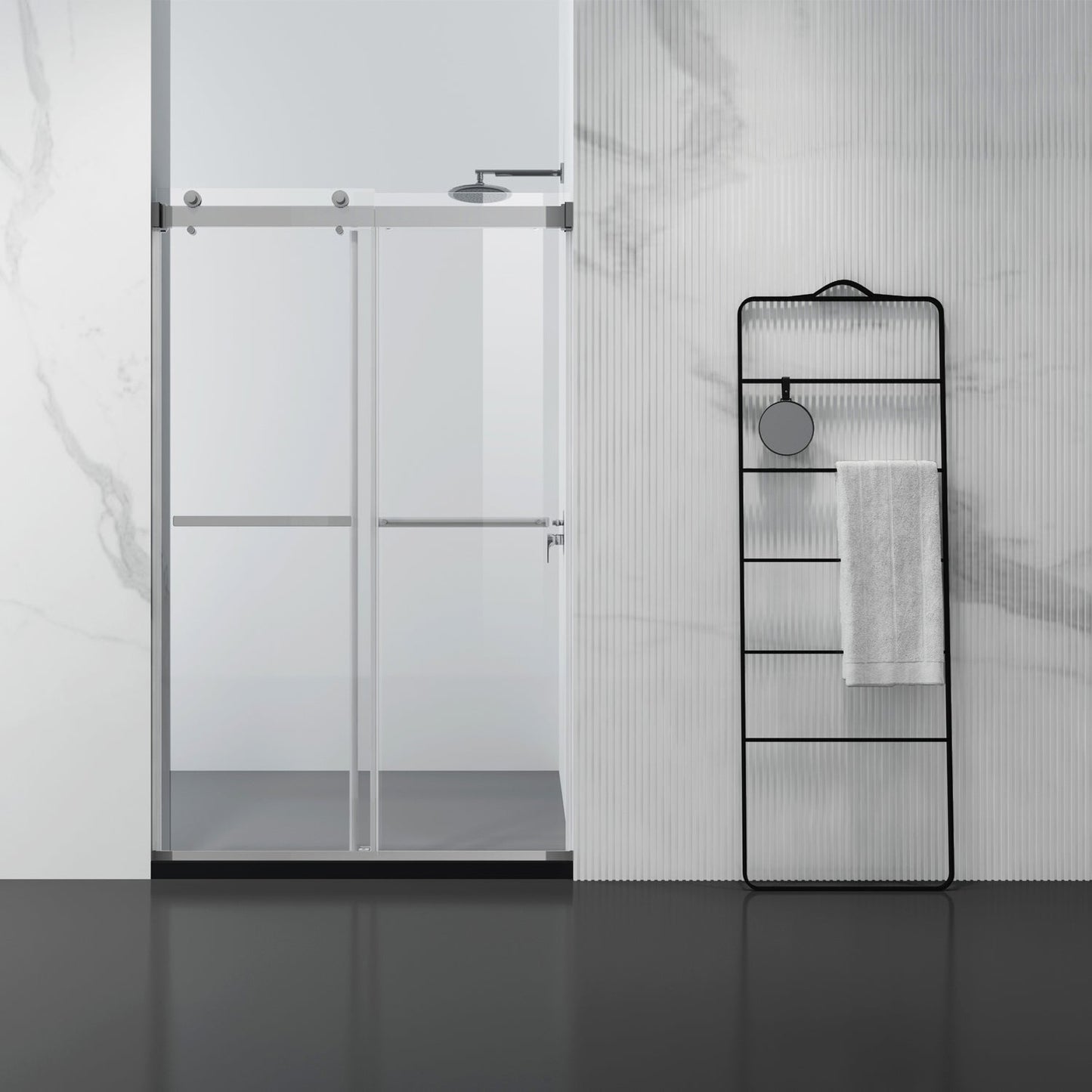 Spezia Double Sliding Frameless Shower Door