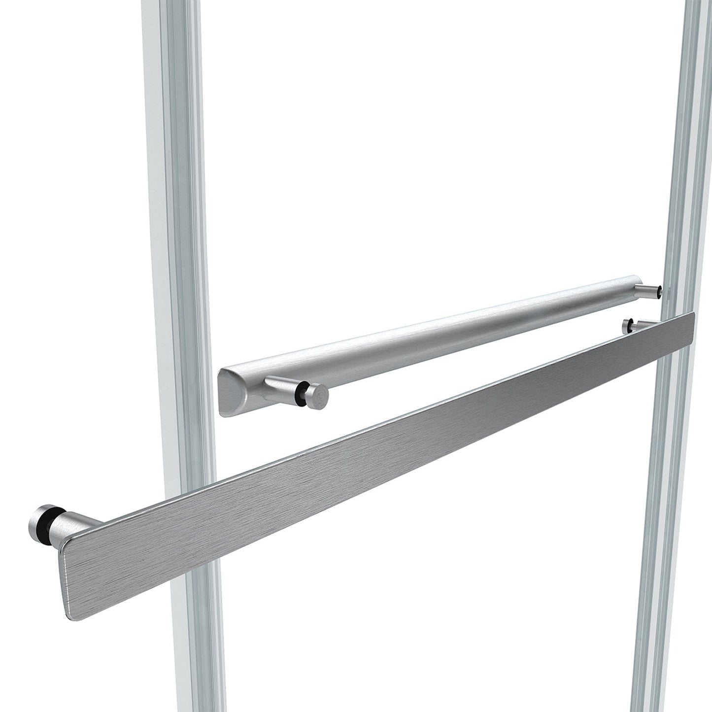Spezia Rectangle Double Sliding Frameless Shower Enclosure