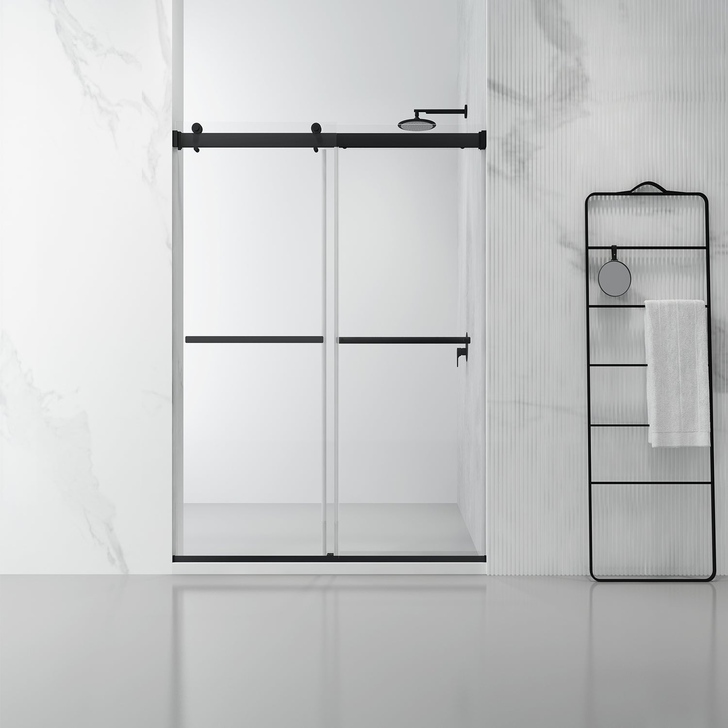 Spezia Double Sliding Frameless Shower Door