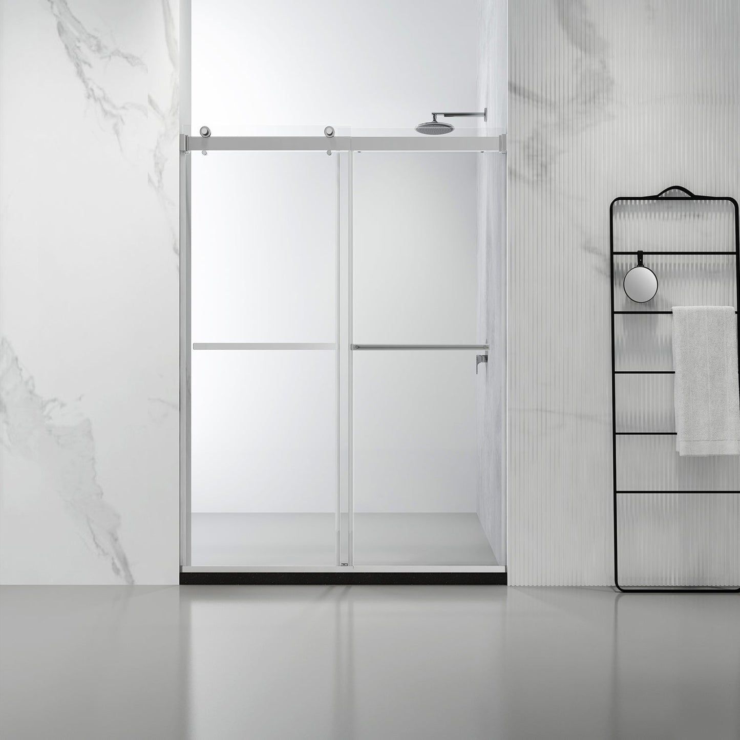 Spezia Double Sliding Frameless Shower Door