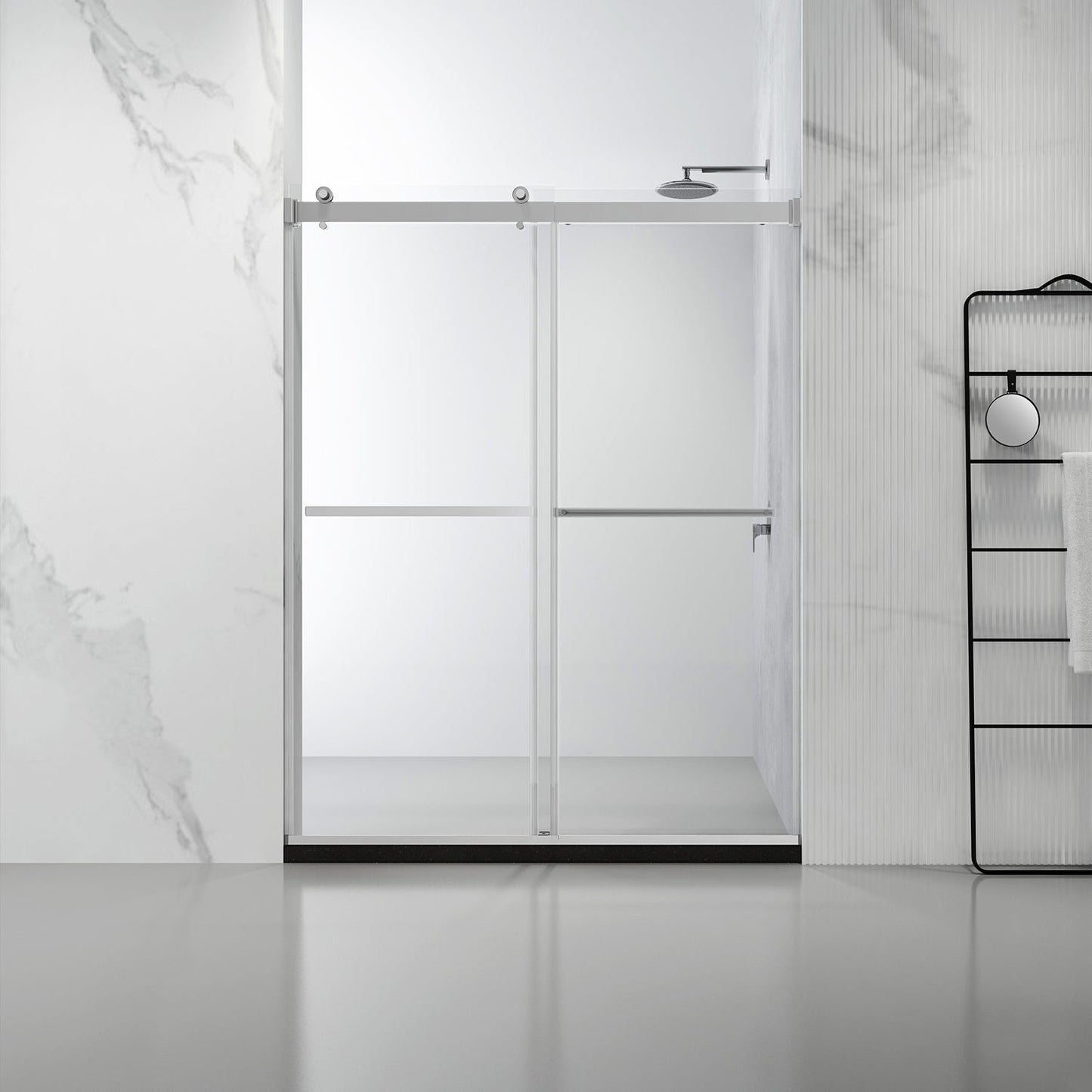 Spezia Double Sliding Frameless Shower Door