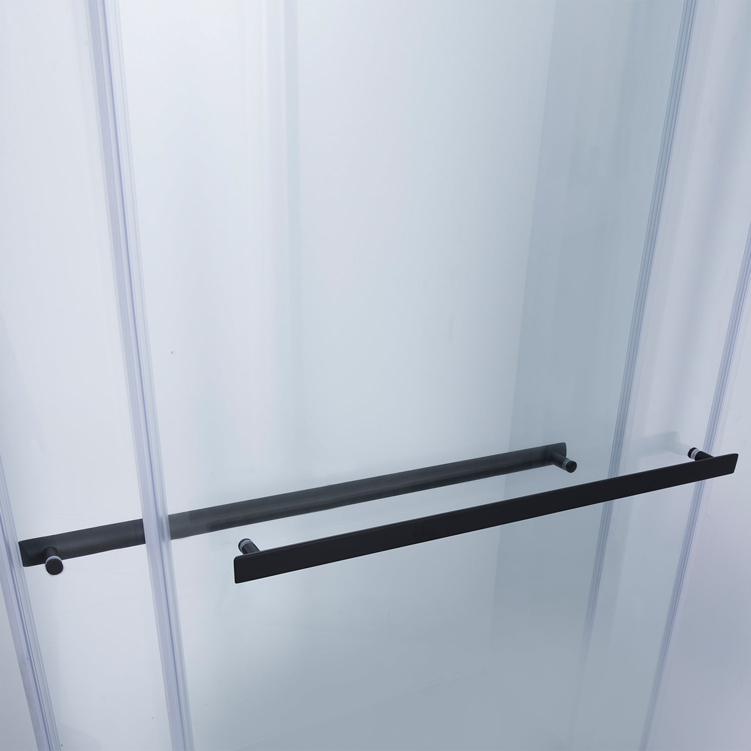 Spezia Double Sliding Frameless Tub Door- 60" W x 58" H
