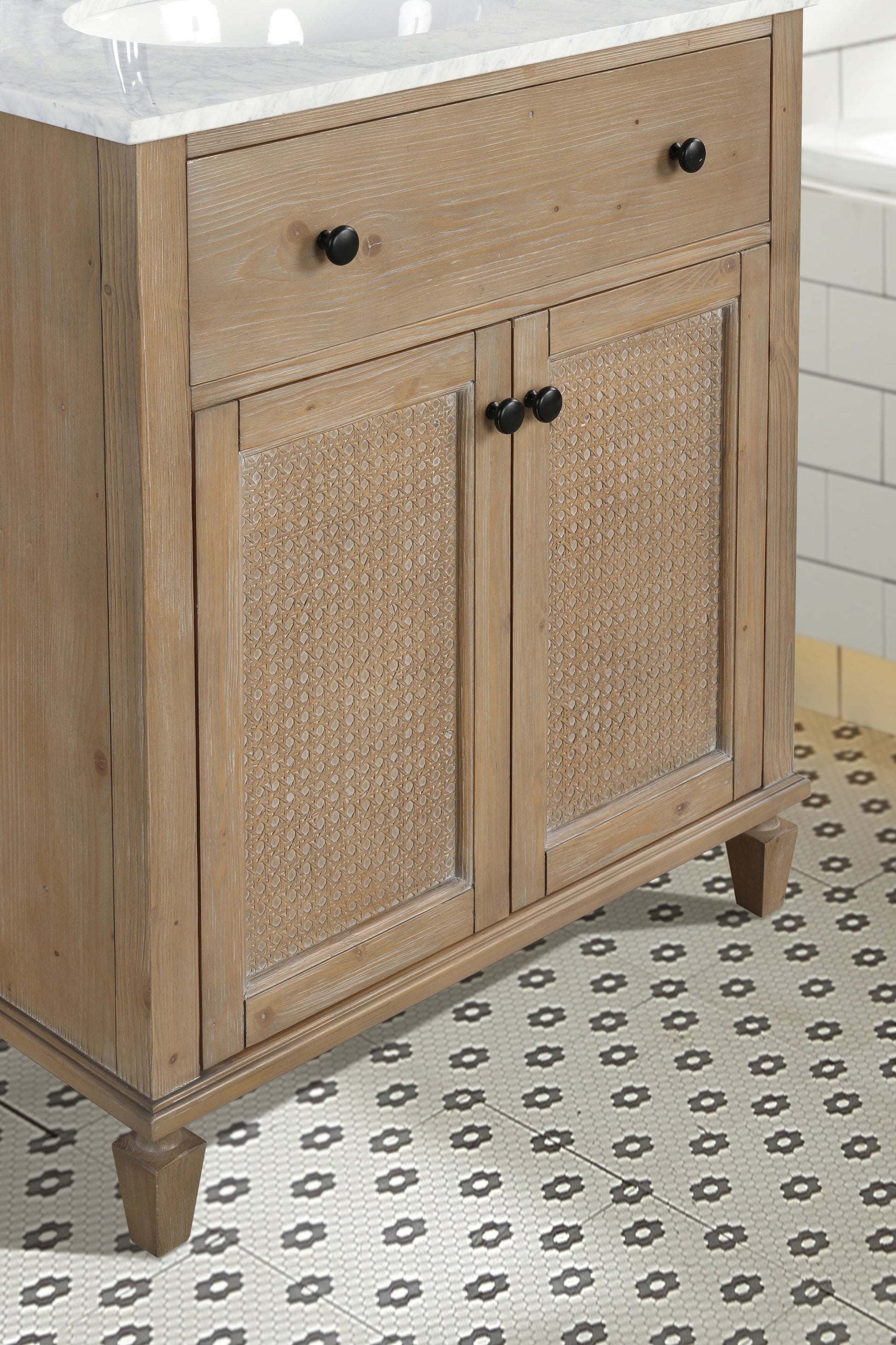 Annie 30" Bathroom Vanity Weathered Fir