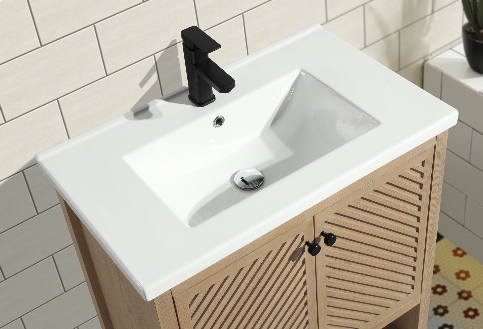 Selena 30" Bathroom Vanity Oak