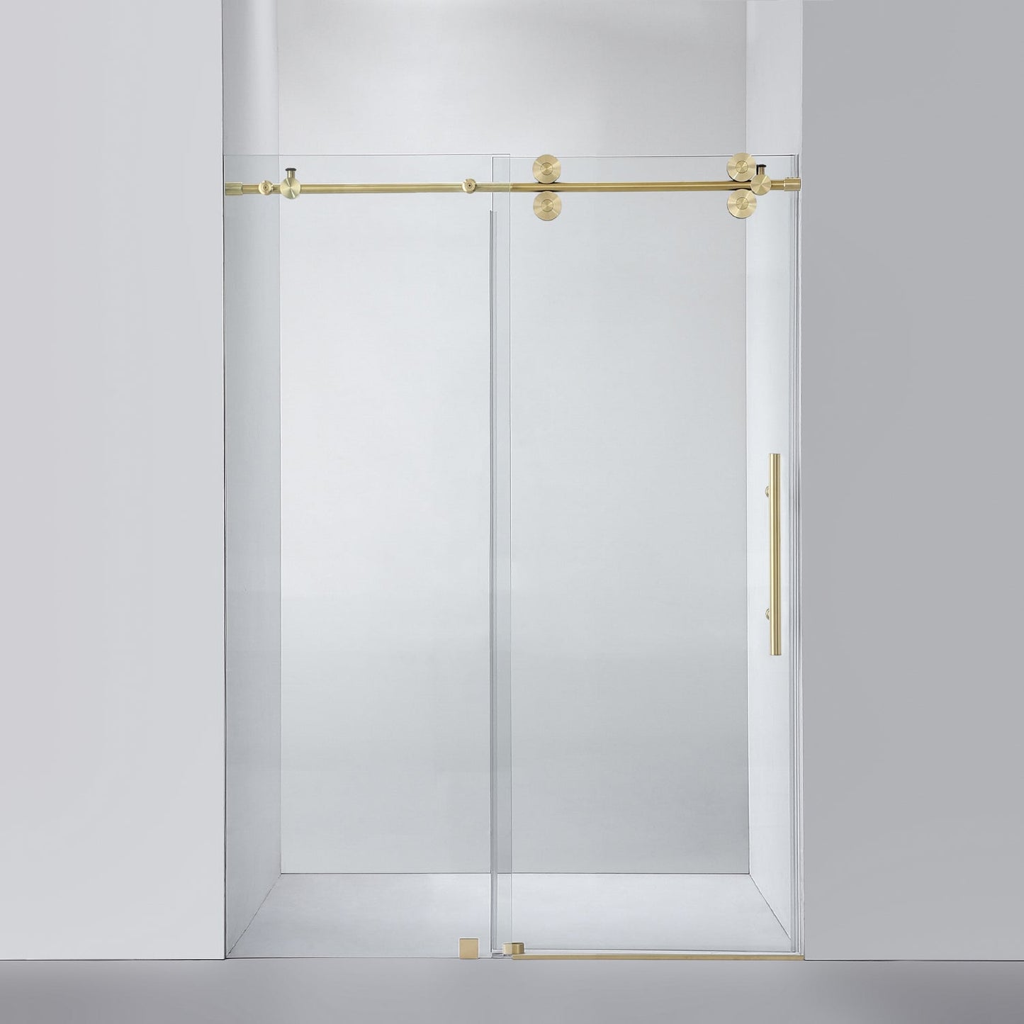Villena Single Sliding Frameless Shower Door