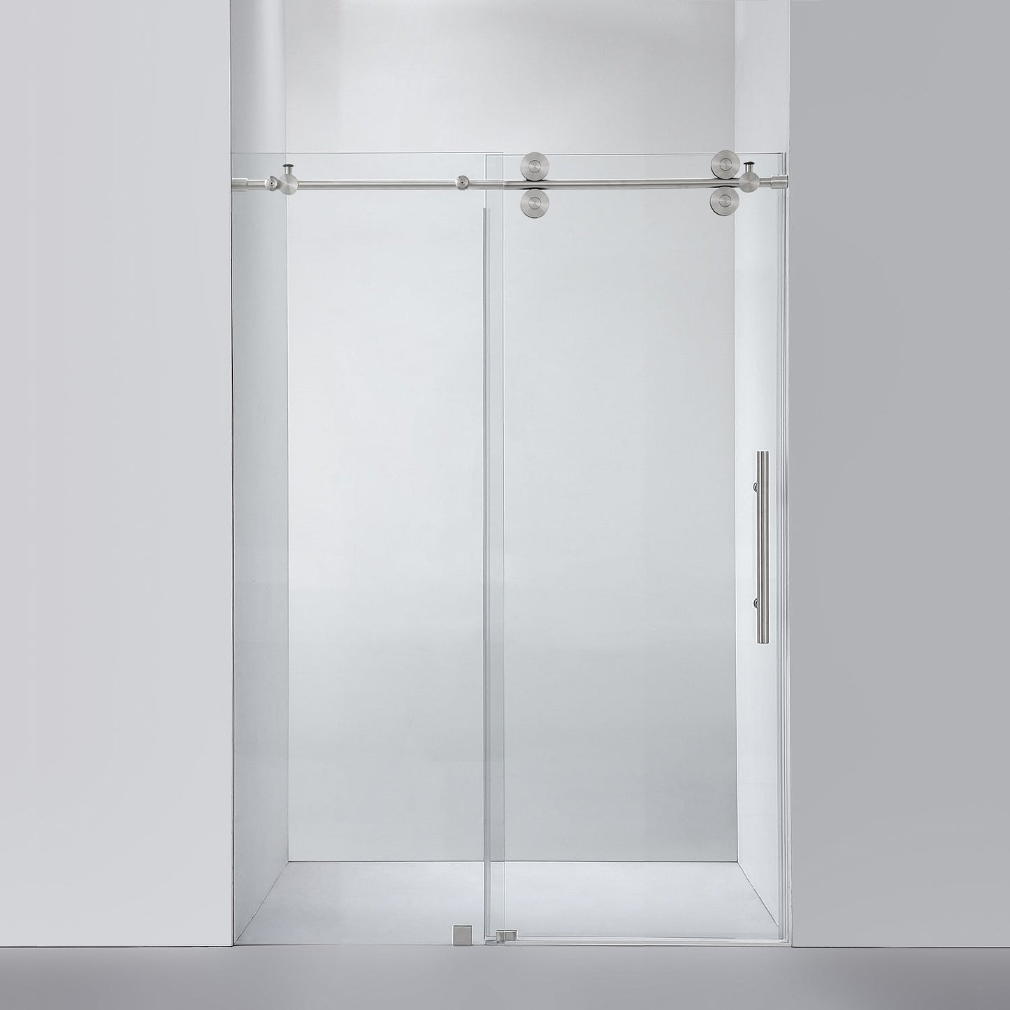 Villena Single Sliding Frameless Shower Door