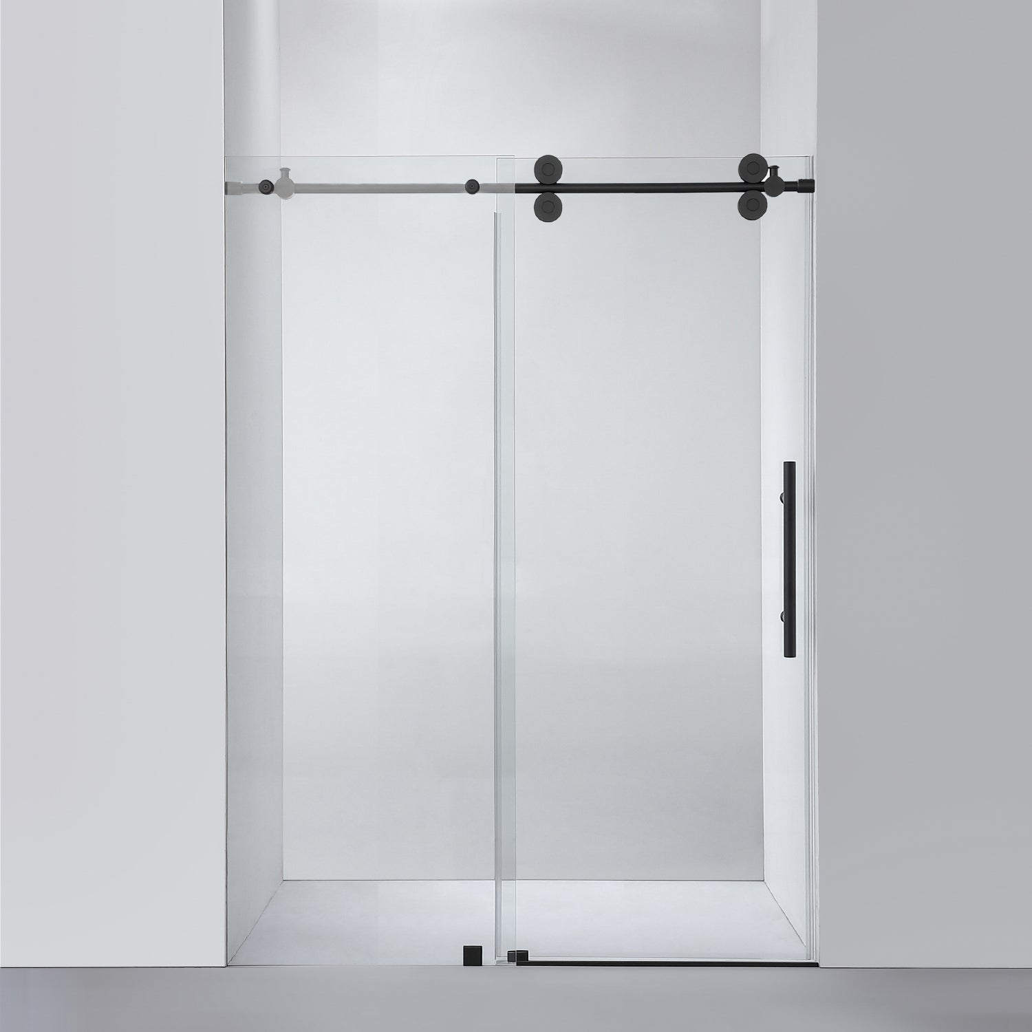 Villena Single Sliding Frameless Shower Door