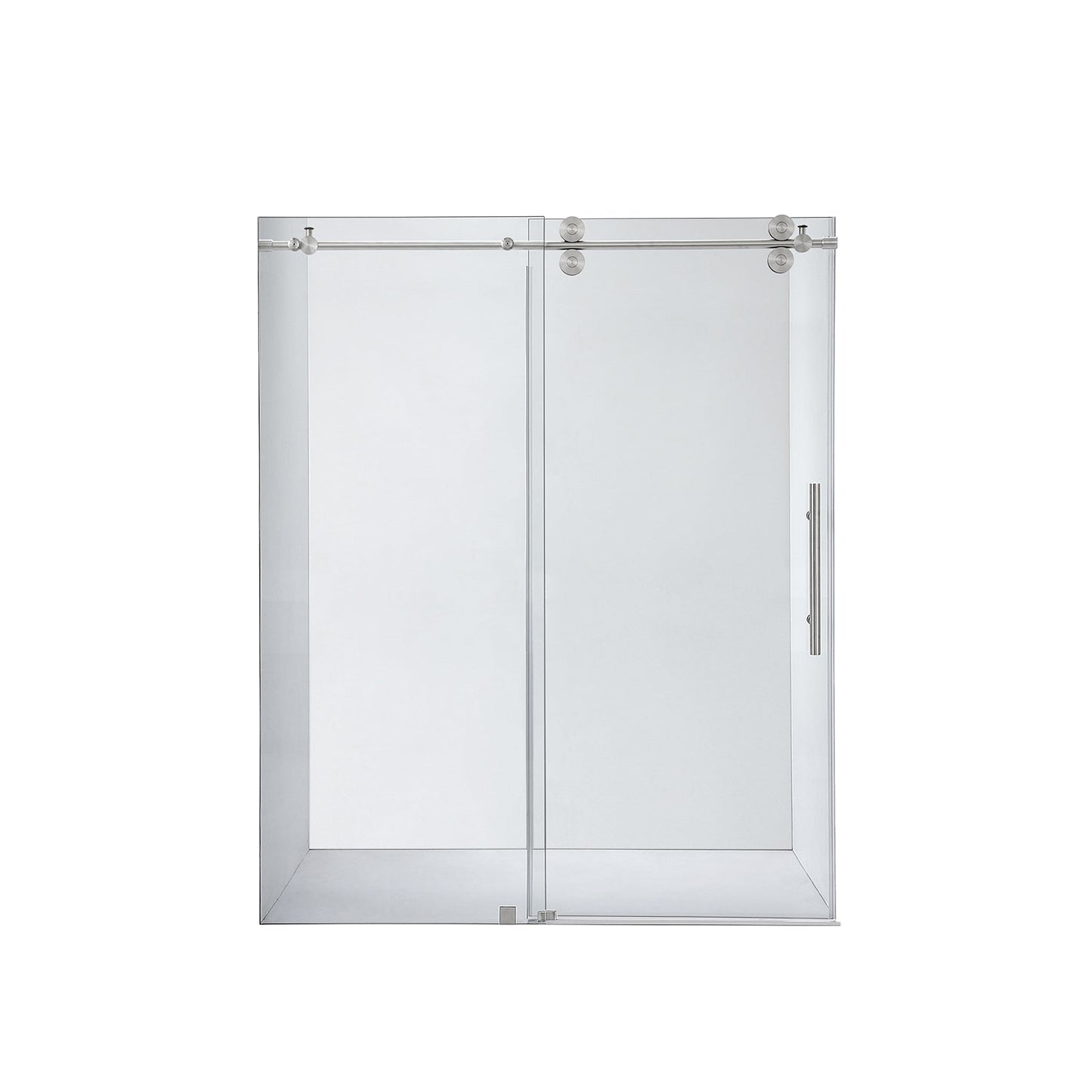 Villena Single Sliding Frameless Shower Door