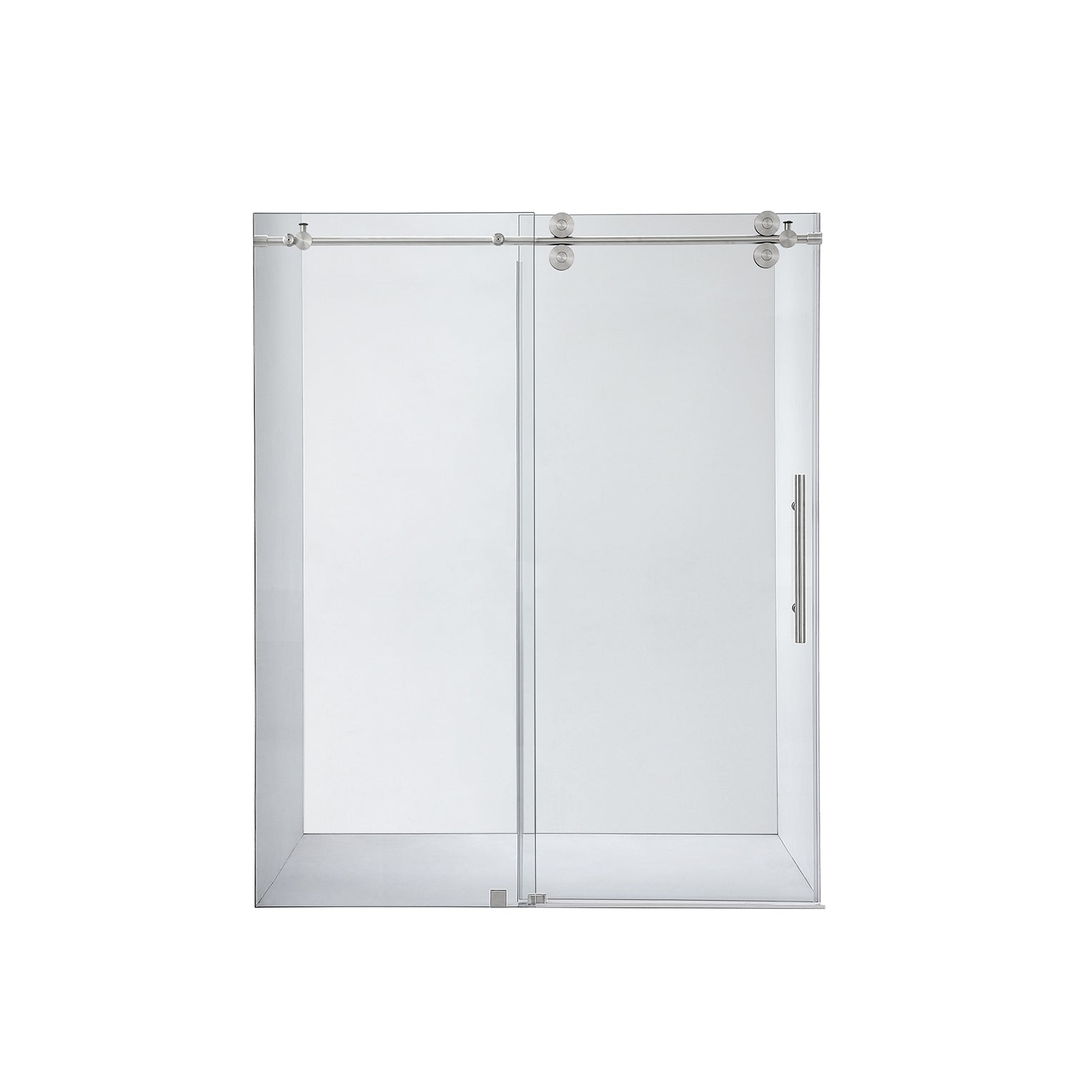 Villena Single Sliding Frameless Shower Door