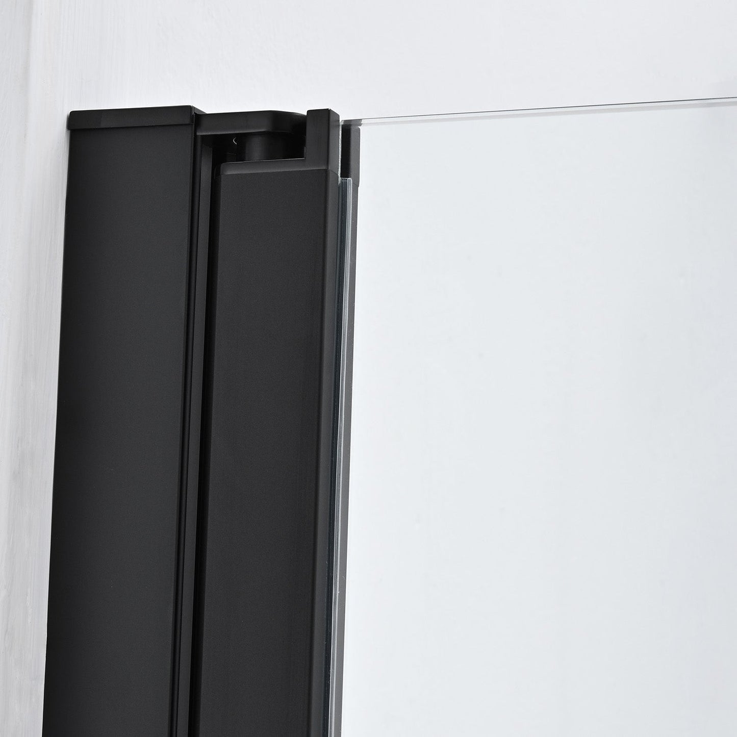 Olivenza Hinged Frameless Tub Door - 31" W x 55" H