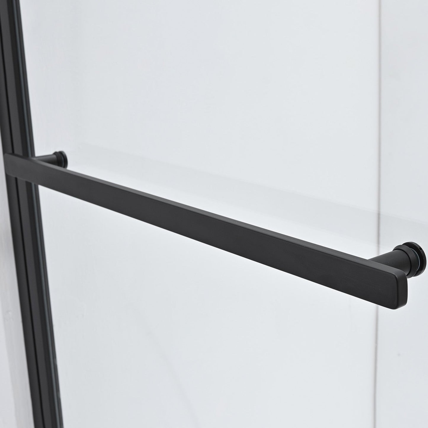 Olivenza Hinged Frameless Tub Door - 31" W x 55" H