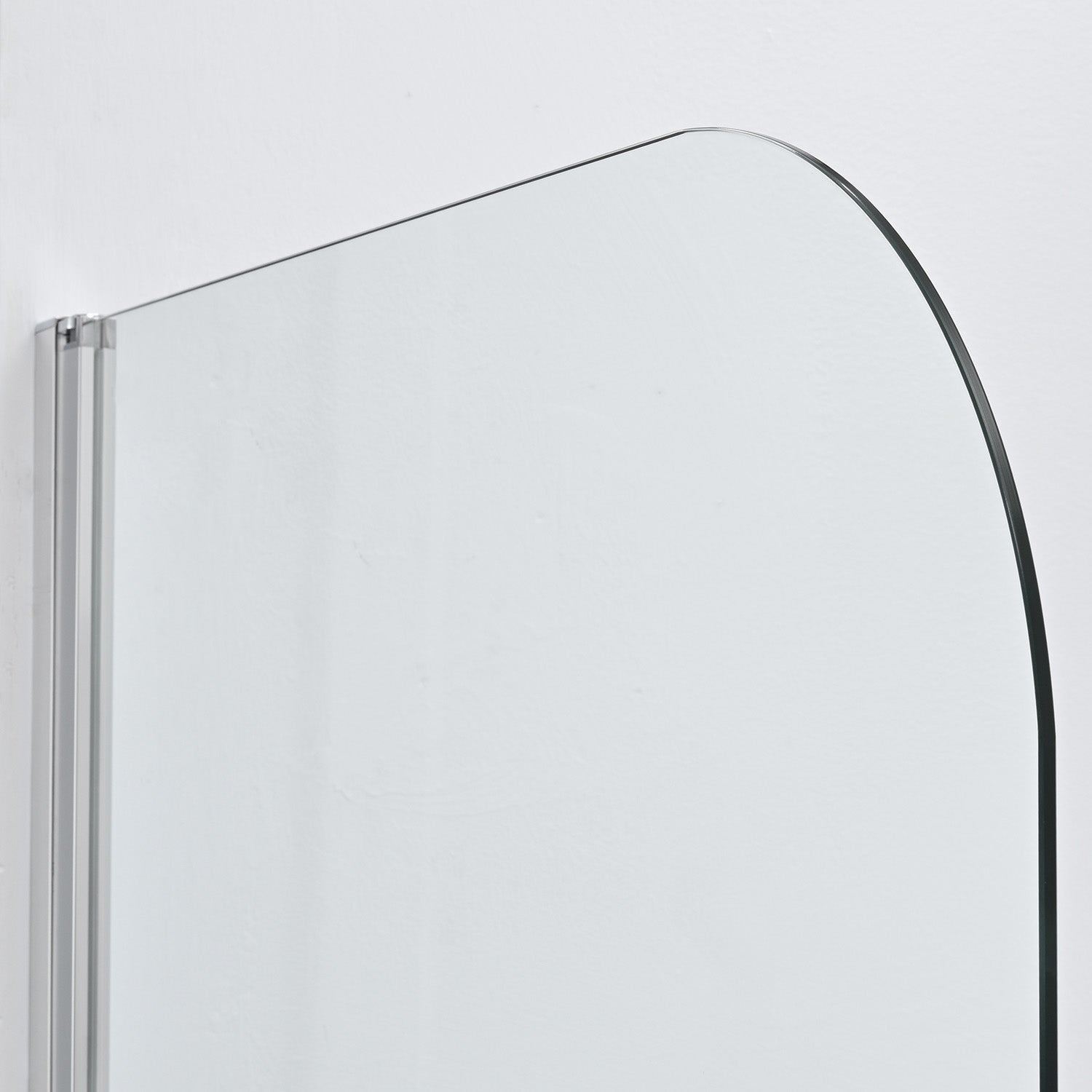 Olivenza Hinged Frameless Tub Door - 31" W x 55" H