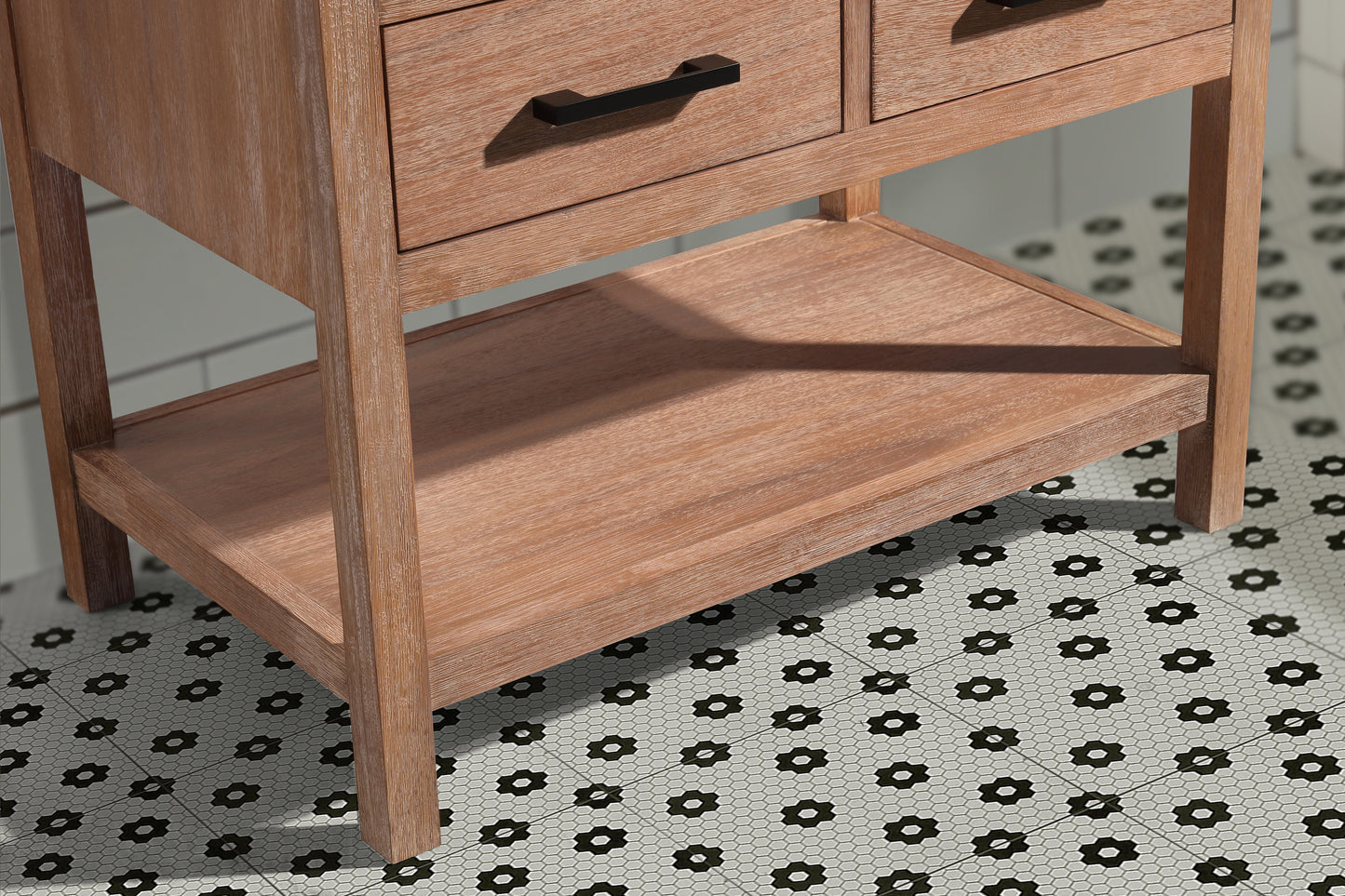 Betty 36" Bathroom Vanity Weathered Brown