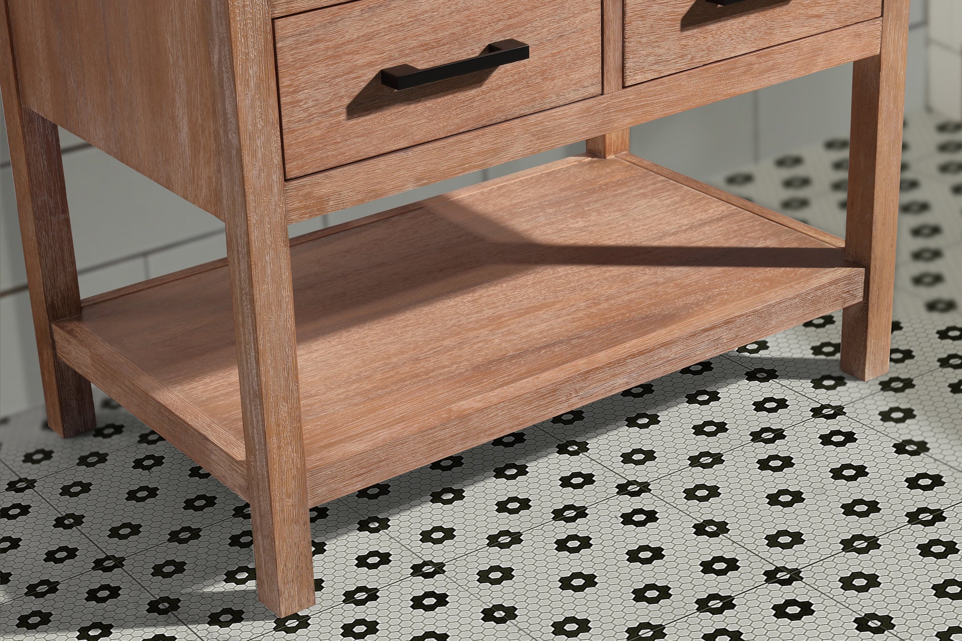 Betty 36" Bathroom Vanity Weathered Brown