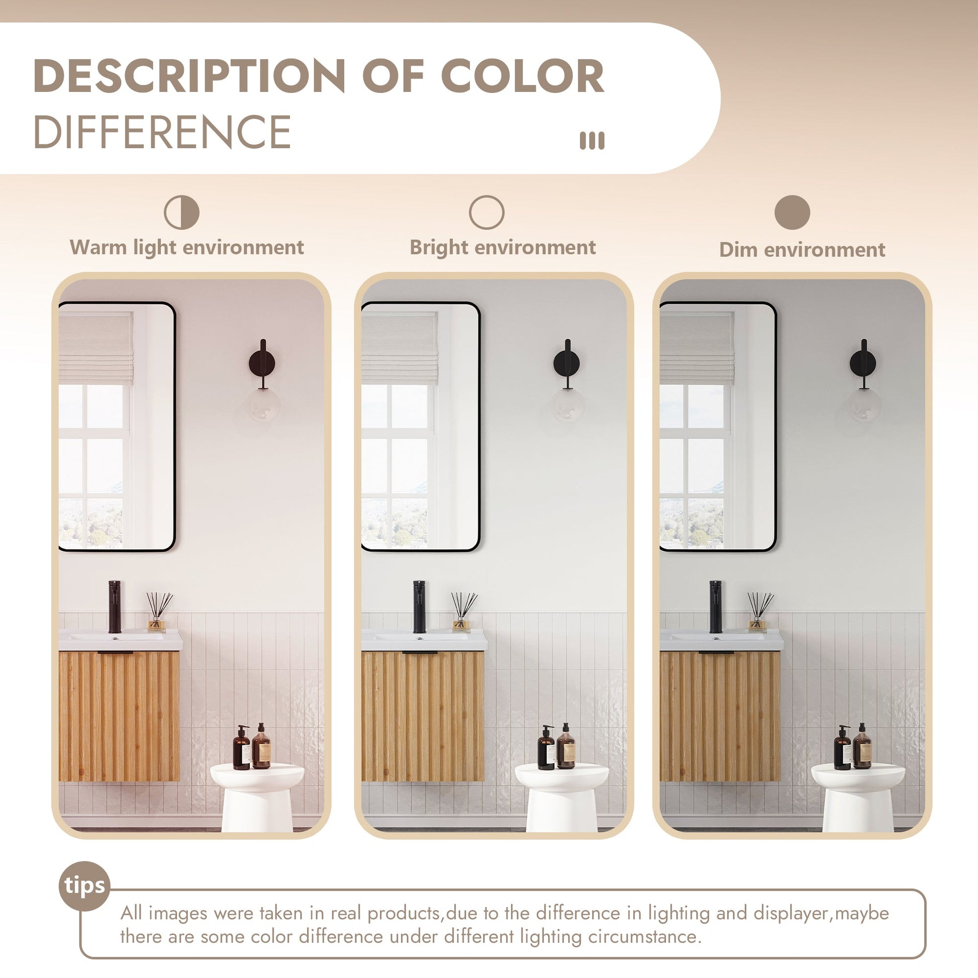 Manila Floating Single Bath Vanity in Washed Ash Grey with Drop-In White Ceramic Basin Top