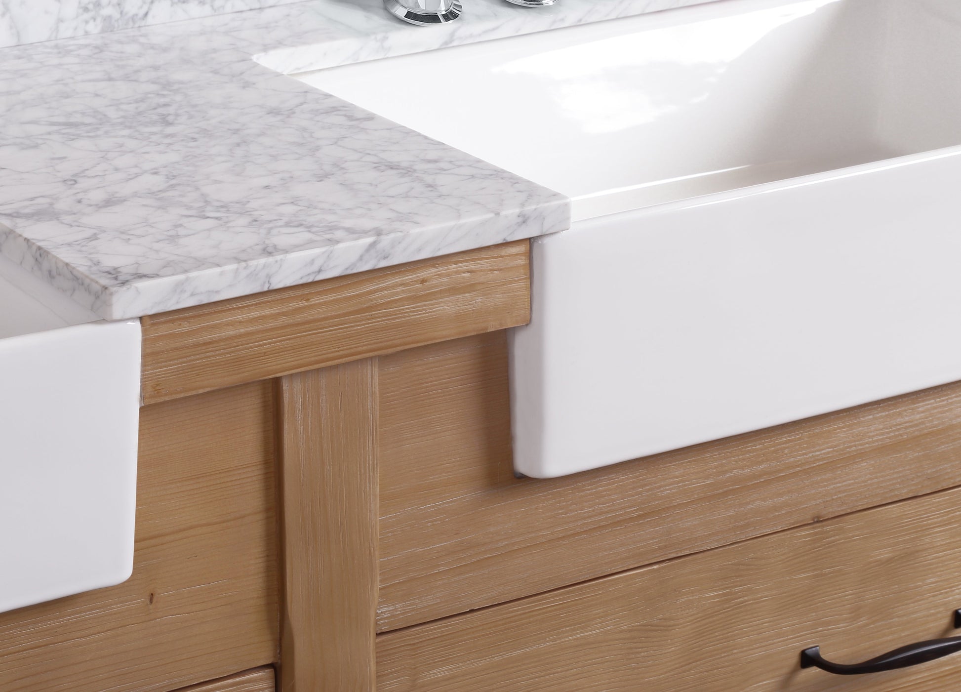 Marina 72" Bathroom Vanity Driftwood Finish