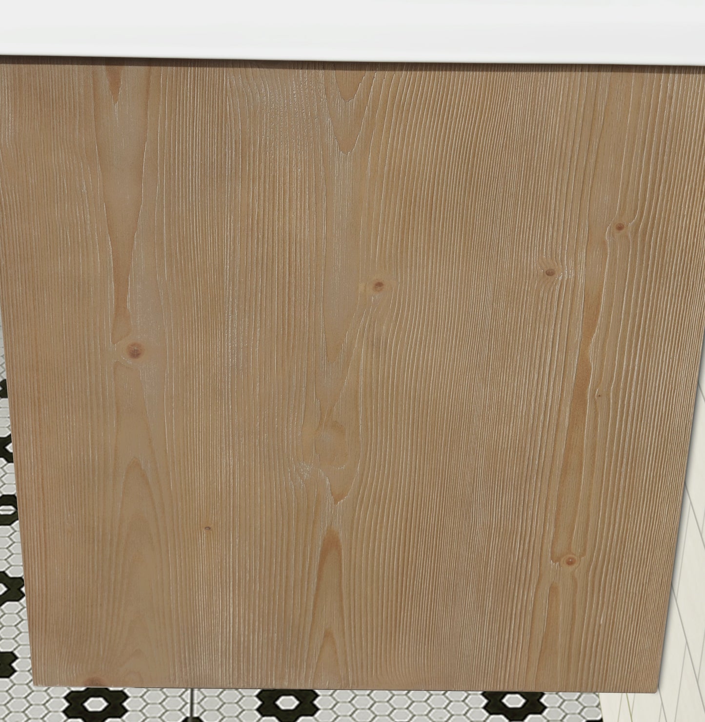 Carlsbad 24" Floating Bathroom Vanity Weathered Fir
