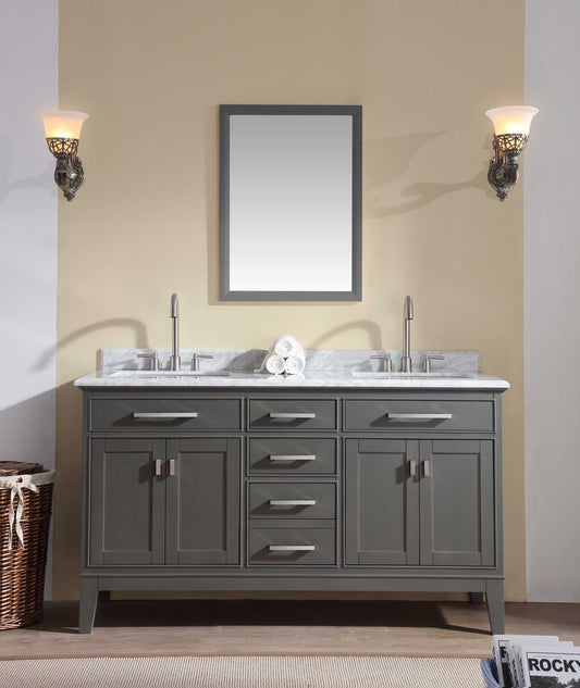 Danny 60" Bathroom Vanity Maple Grey