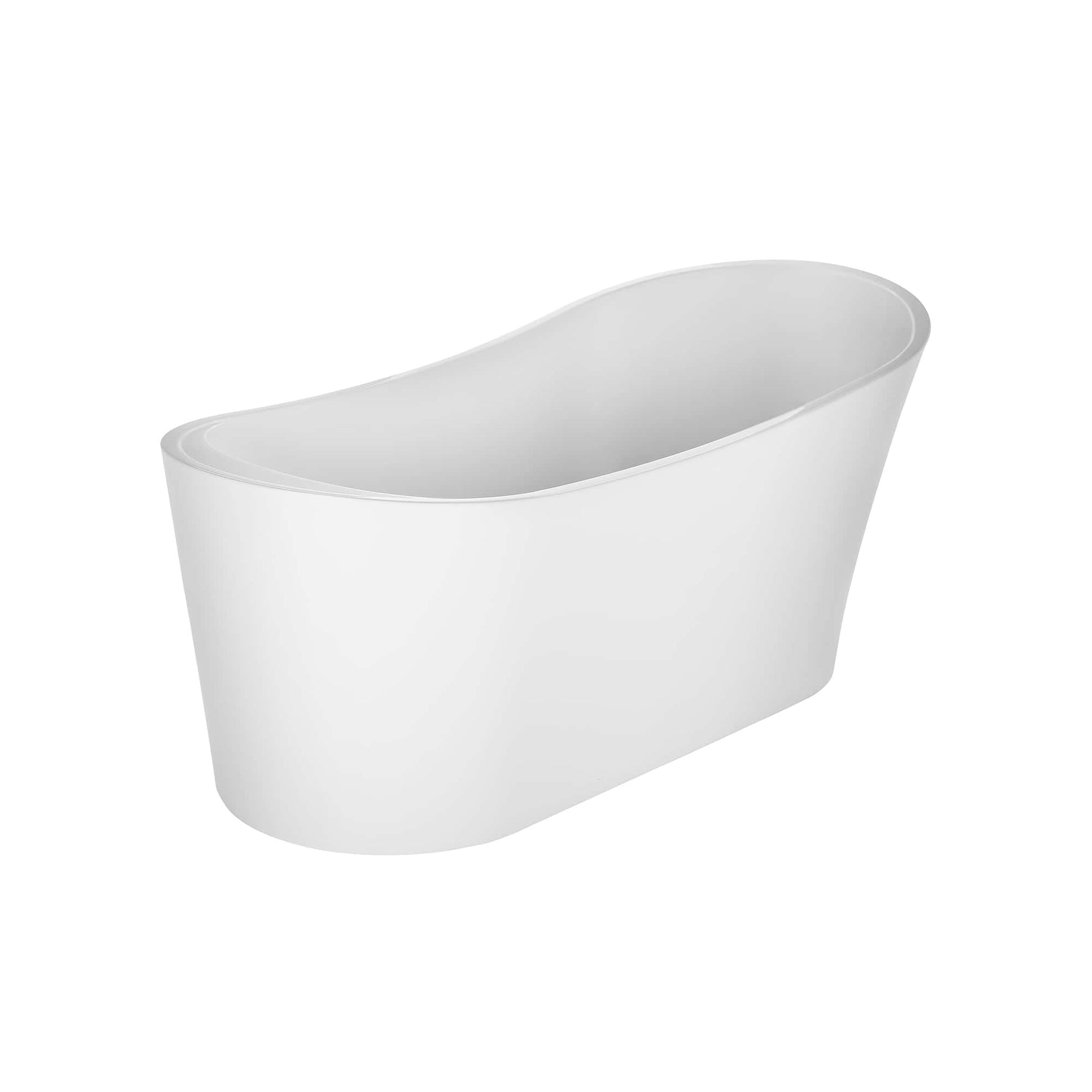 67" Freestanding Soaking Tub with Left Drain