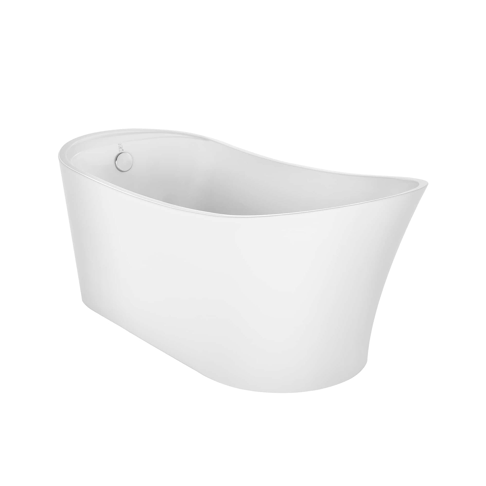 67" Freestanding Soaking Tub with Left Drain