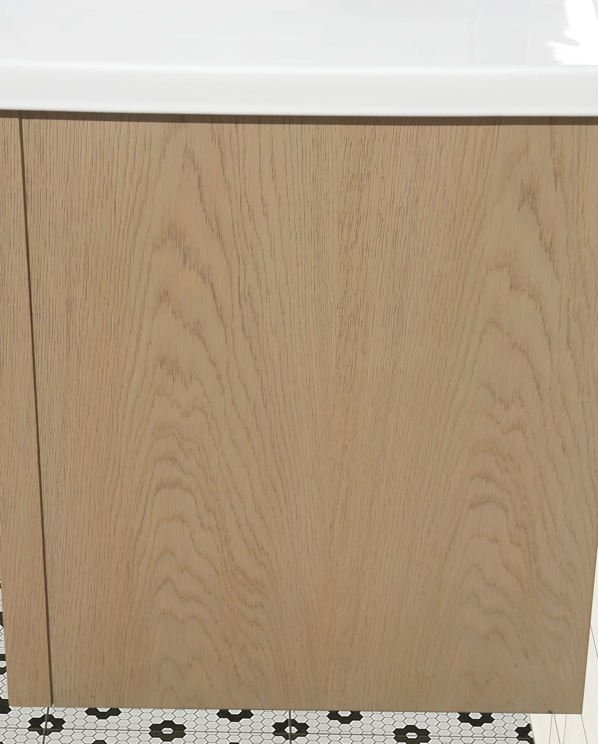 Hermosa 30" Floating Bathroom Vanity Oak