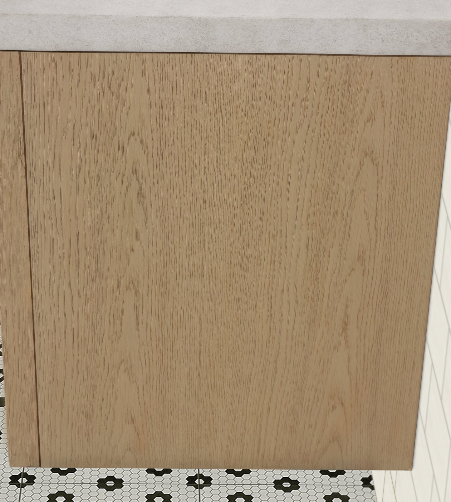 Hermosa 36" Floating Bathroom Vanity Oak