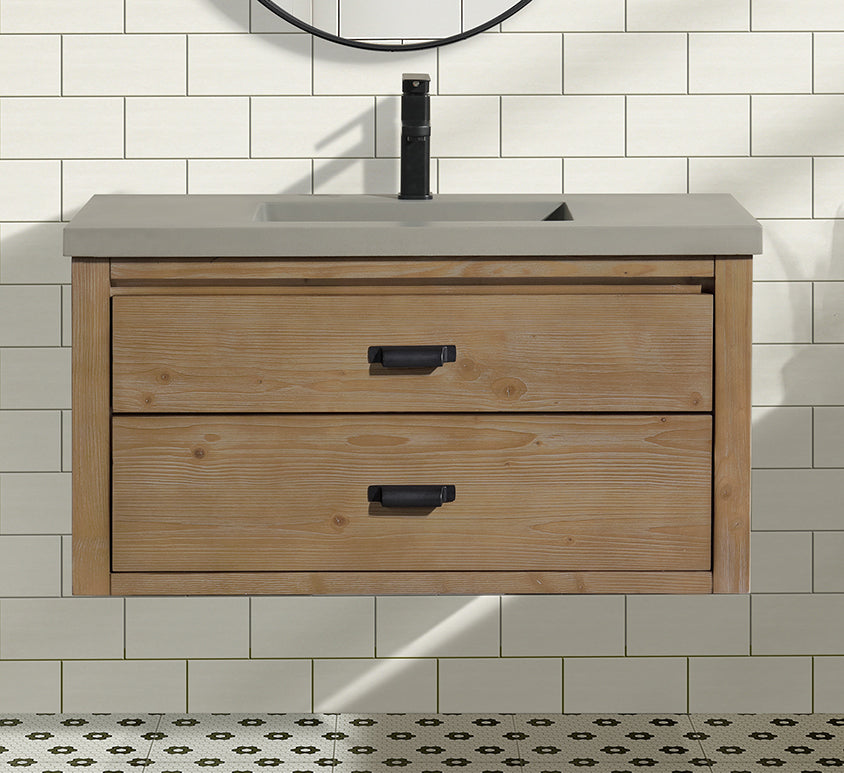 Kane 36" Bathroom Vanity Weathered Fir