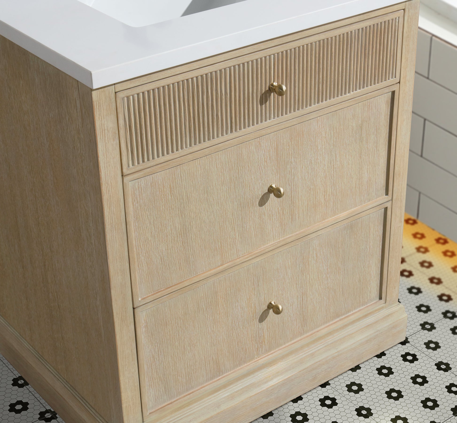 Redondo 30" Bathroom Vanity Ash Oak