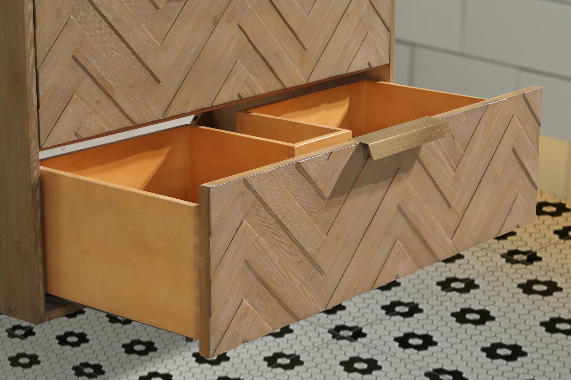 Carlsbad 36" Floating Bathroom Vanity Weathered Fir